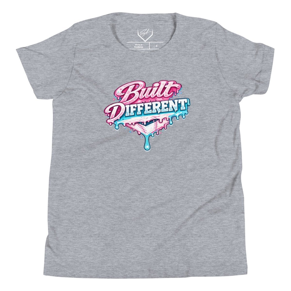 Built Different Softball - Youth Tee - SA Apparel