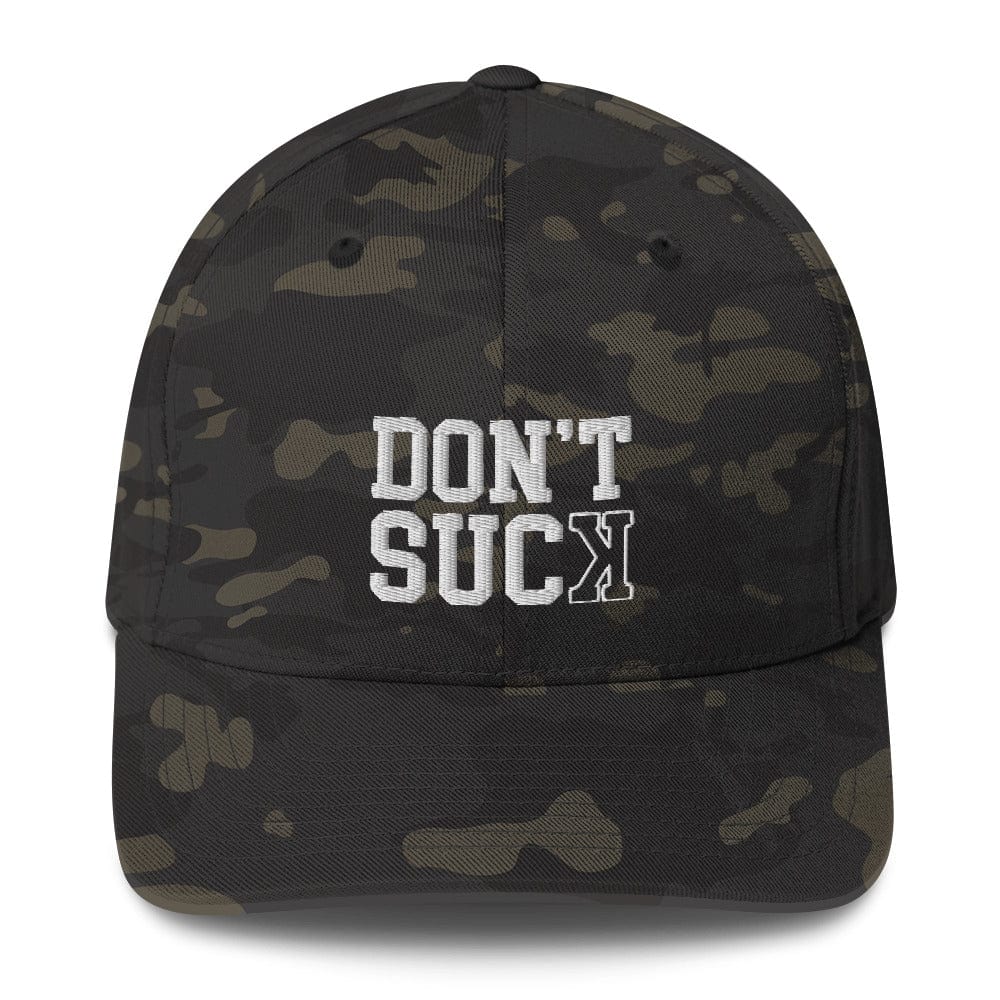 SA Apparel Flexfit Hat Multicam Black / S/M Don't Suck - Flexfit Hat