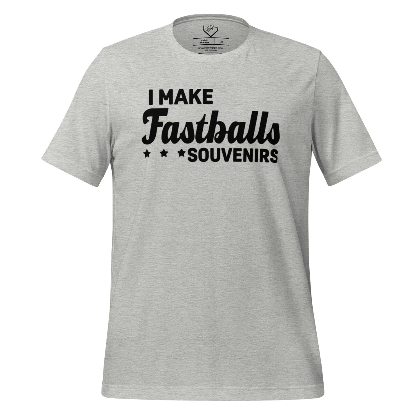 I Make Fastballs Souvenirs - Adult Tee - SA Apparel