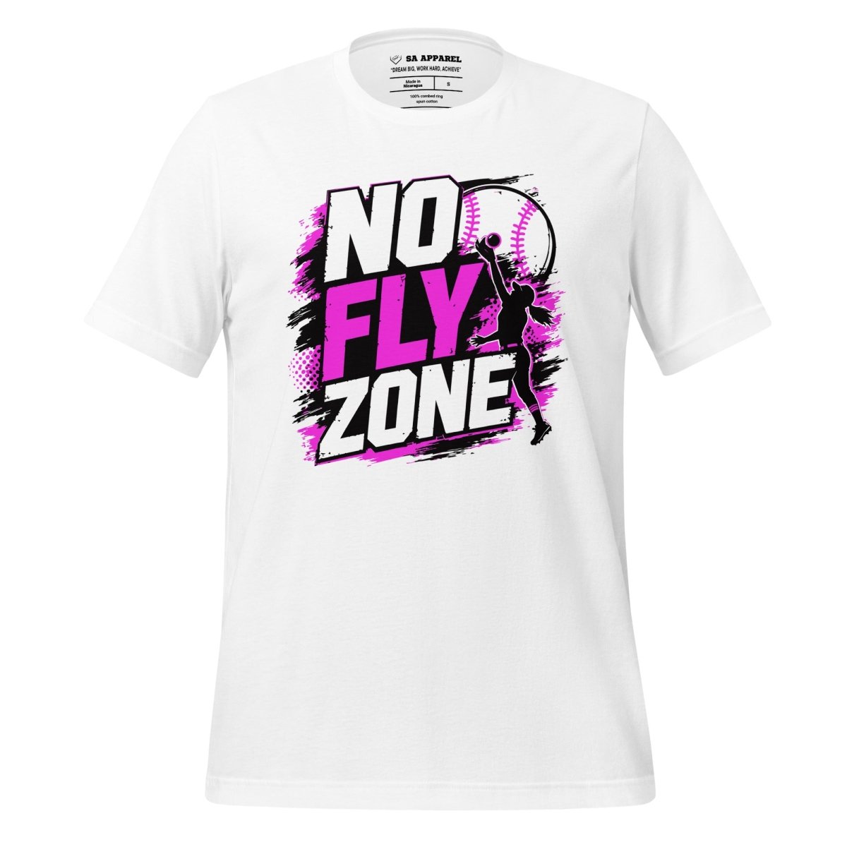 No Fly Zone Softball - Adult Tee - SA Apparel