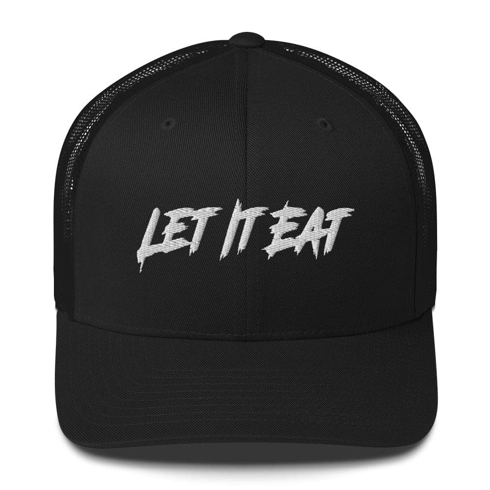 SA Apparel Black Let It Eat - Trucker Hat