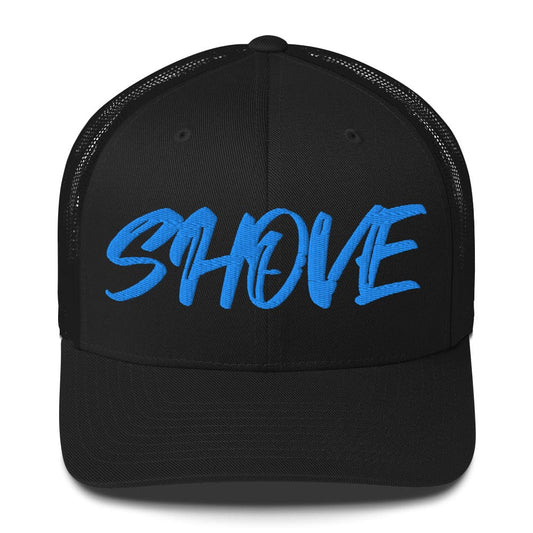SA Apparel Trucker Hat Black Shove - Trucker Hat