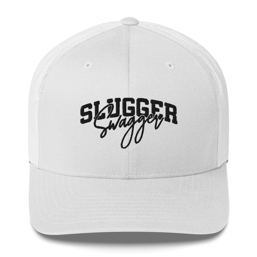 SA Apparel Trucker Hat White Slugger Swagger - Trucker Hat