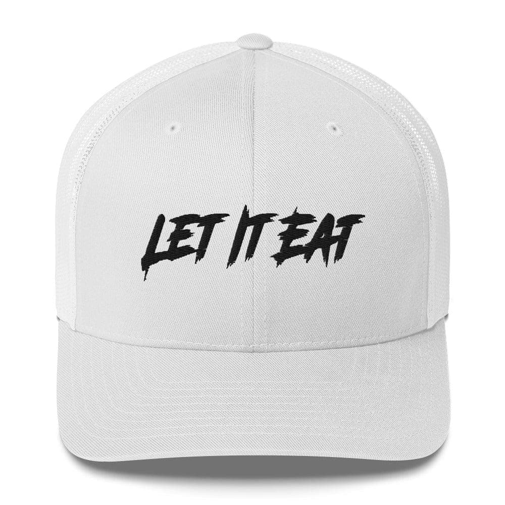 SA Apparel White Let It Eat - Trucker Hat