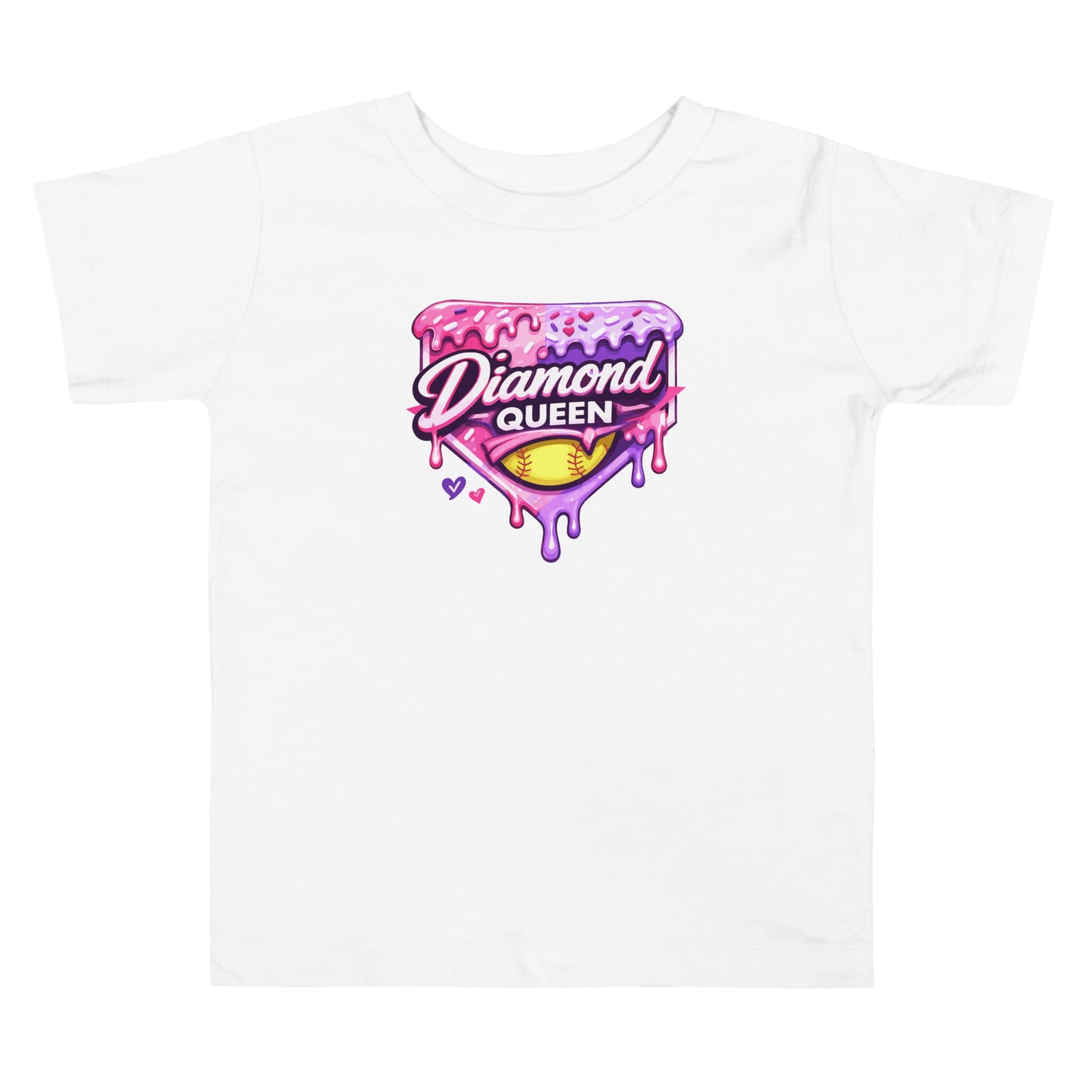 SA Apparel Toddler Tee White / 2T / Soft Style/Cotton Diamond Queen - Toddler Tee