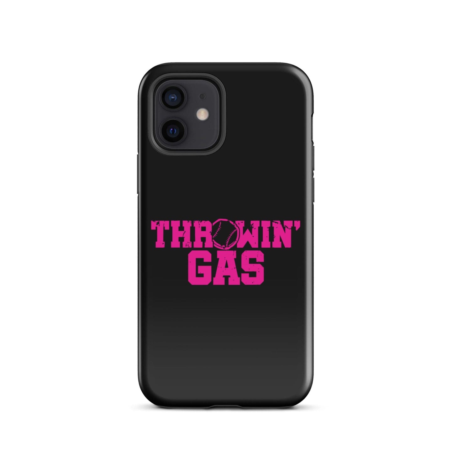 SA Apparel Phone Case iPhone 12 Throwin' Gas Pink - iPhone Tough Case