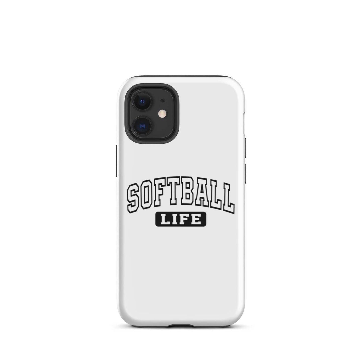 SA Apparel Phone Case iPhone 12 mini Softball Life - iPhone Tough Case