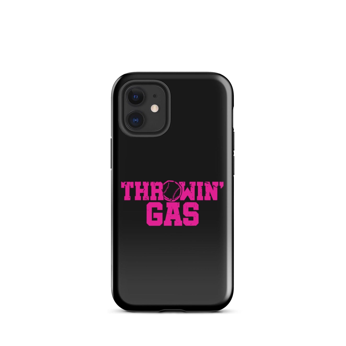 SA Apparel Phone Case iPhone 12 mini Throwin' Gas Pink - iPhone Tough Case
