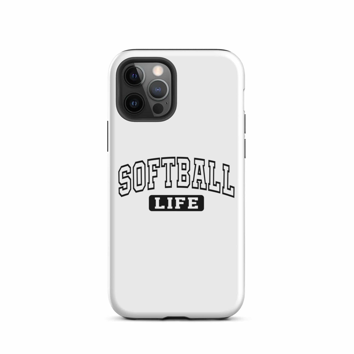 SA Apparel Phone Case iPhone 12 Pro Softball Life - iPhone Tough Case