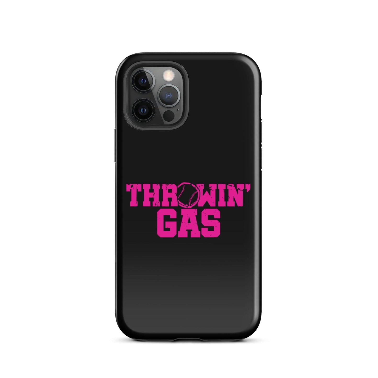 SA Apparel Phone Case iPhone 12 Pro Throwin' Gas Pink - iPhone Tough Case