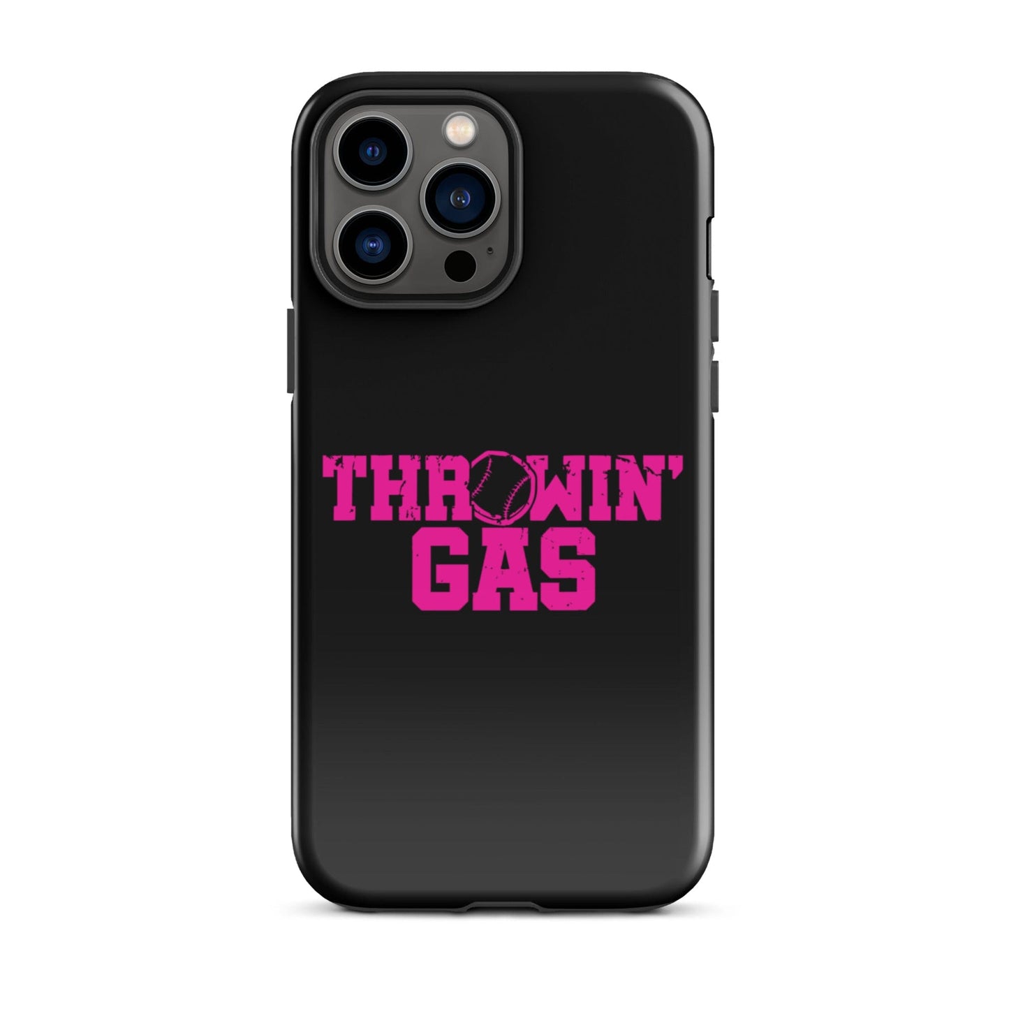 SA Apparel Phone Case iPhone 13 Pro Max Throwin' Gas Pink - iPhone Tough Case