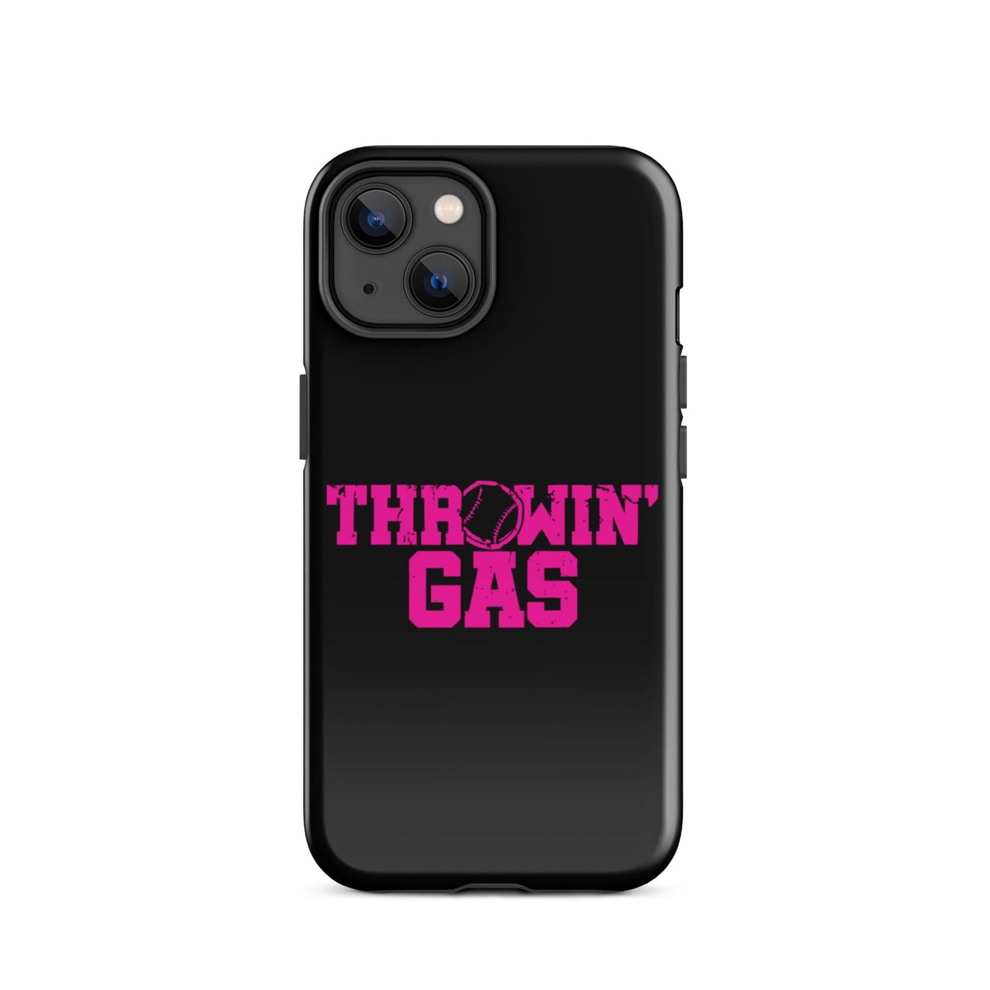 SA Apparel Phone Case iPhone 14 Throwin' Gas Pink - iPhone Tough Case