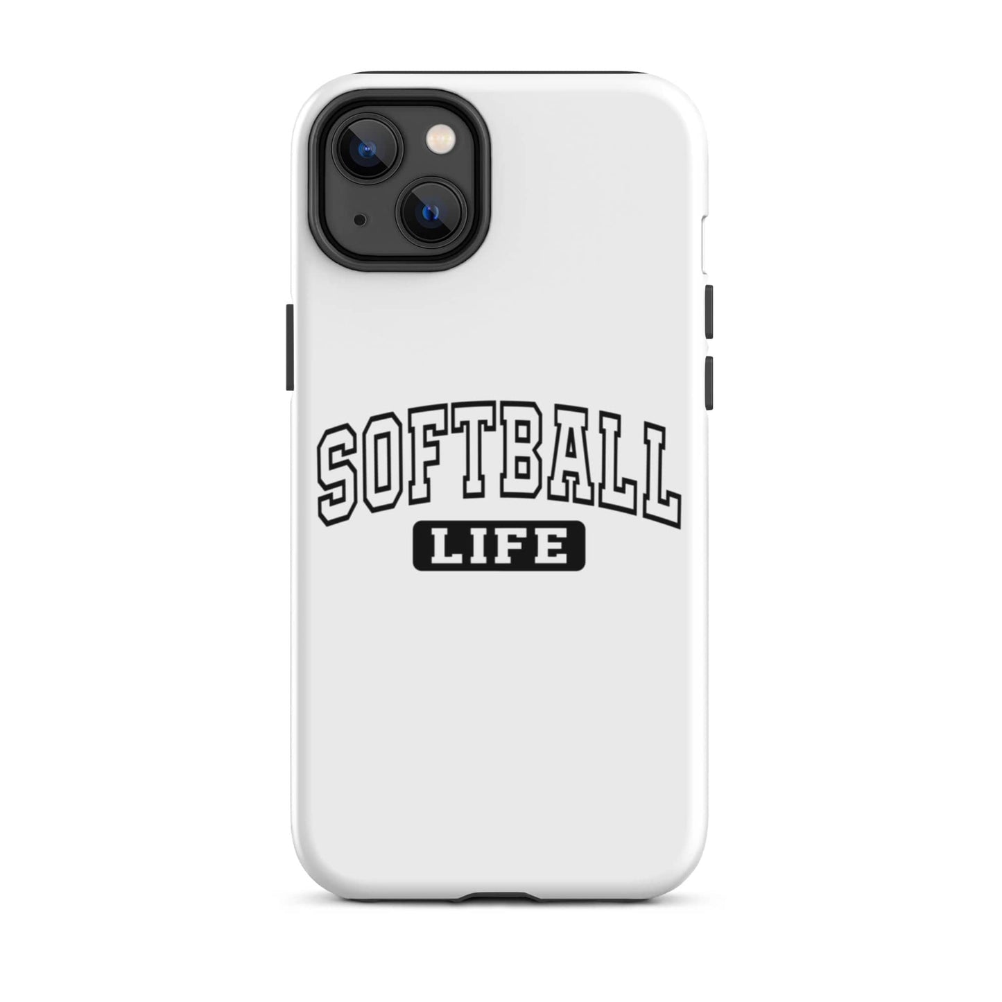 SA Apparel Phone Case iPhone 14 Plus Softball Life - iPhone Tough Case