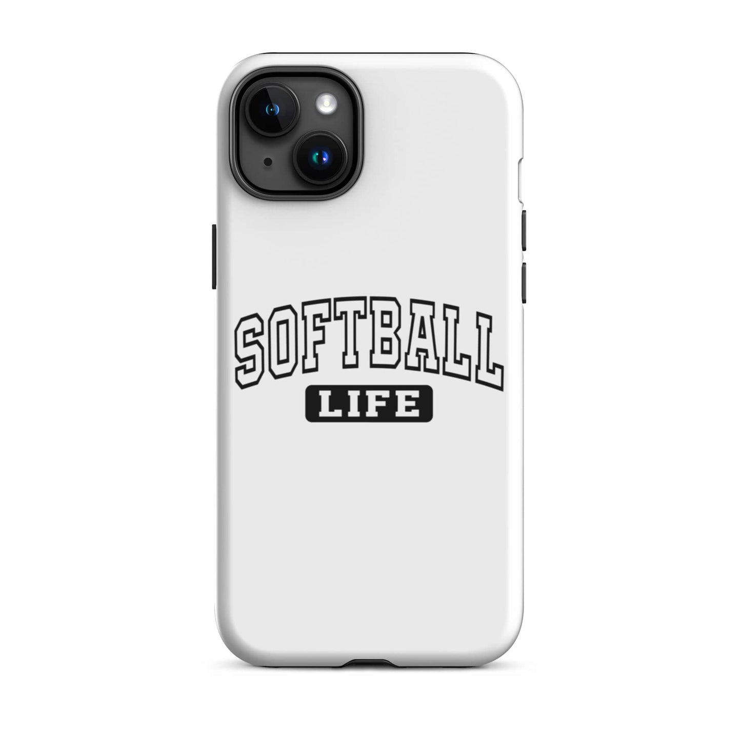 SA Apparel Phone Case iPhone 15 Plus Softball Life - iPhone Tough Case