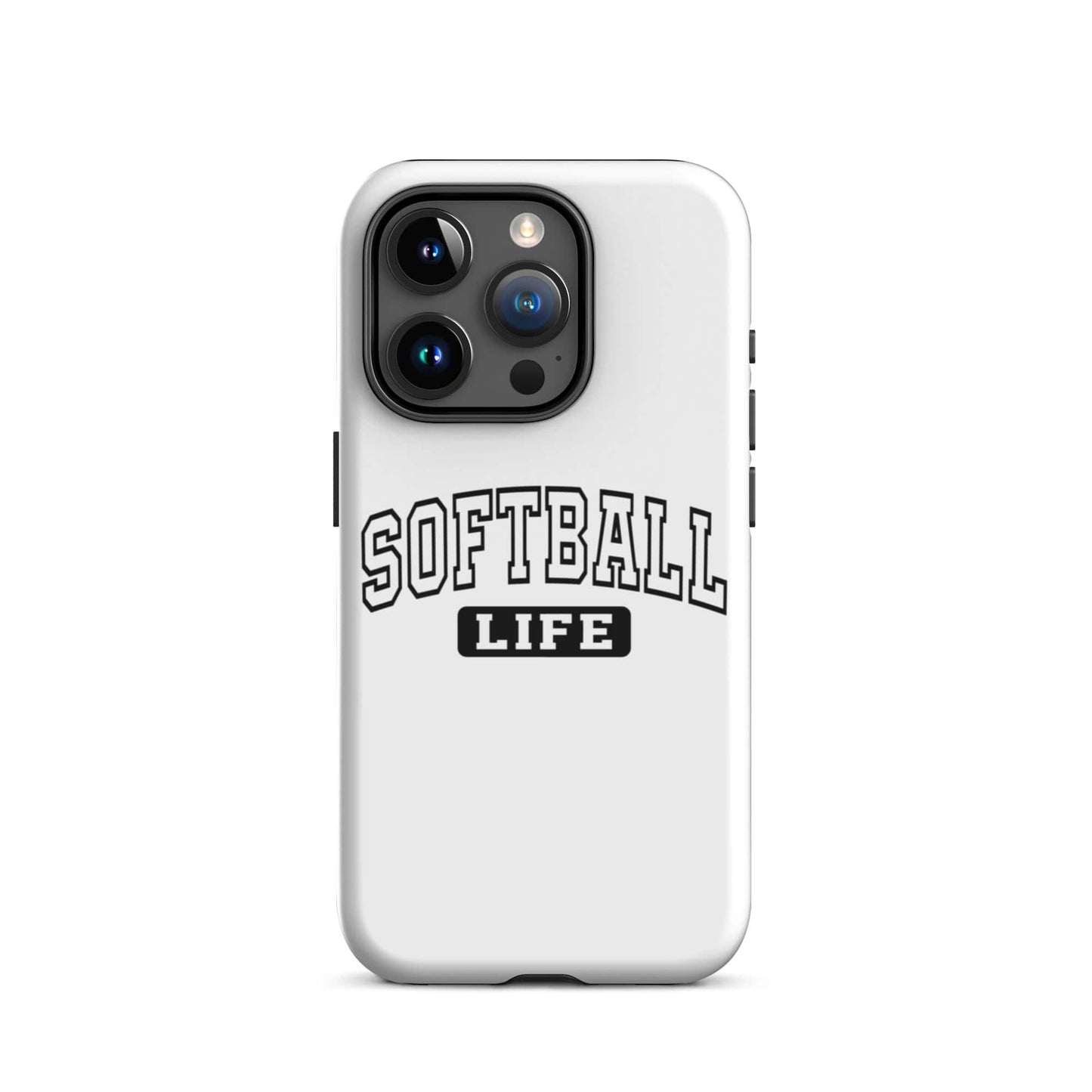 SA Apparel Phone Case iPhone 15 Pro Softball Life - iPhone Tough Case