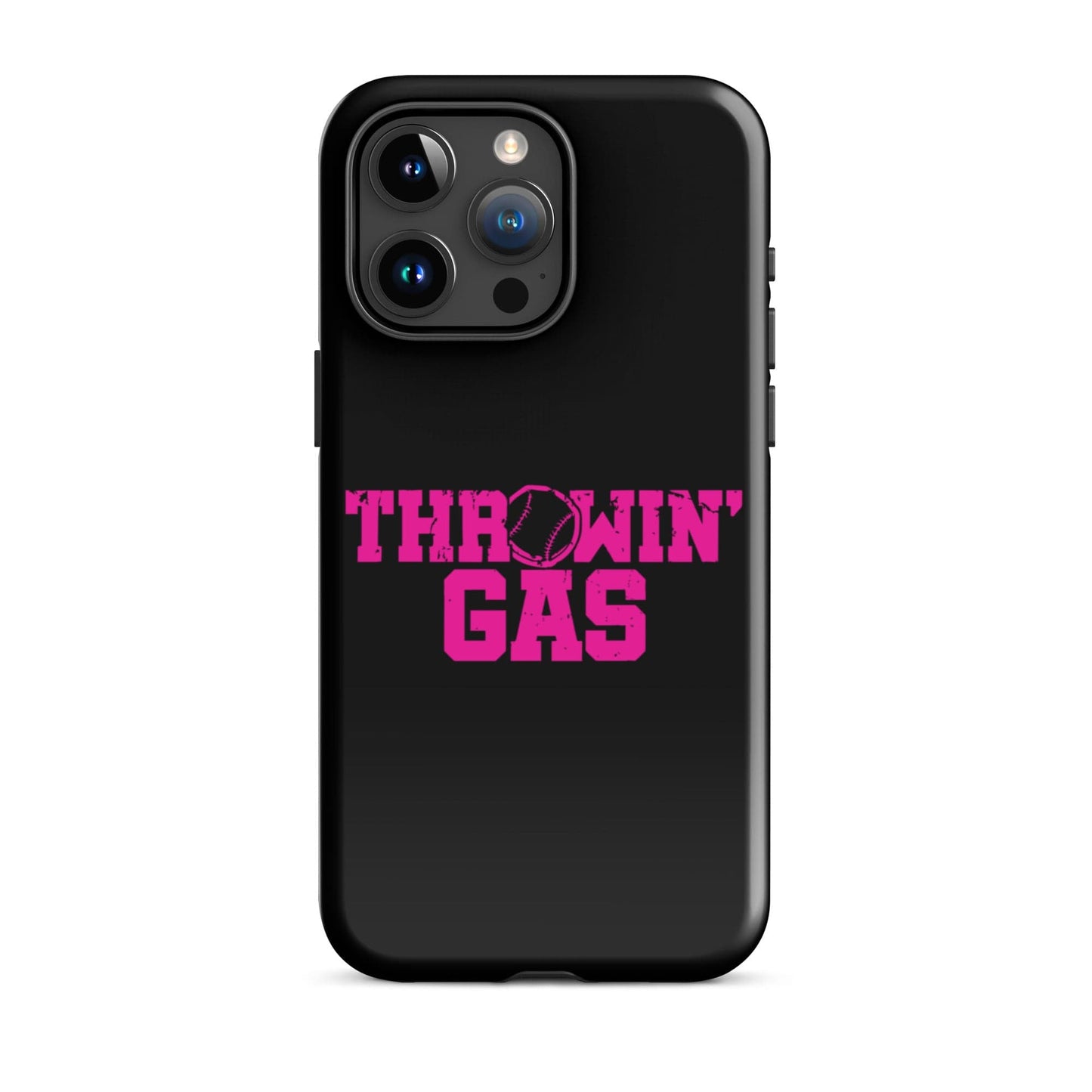 SA Apparel Phone Case iPhone 15 Pro Max Throwin' Gas Pink - iPhone Tough Case
