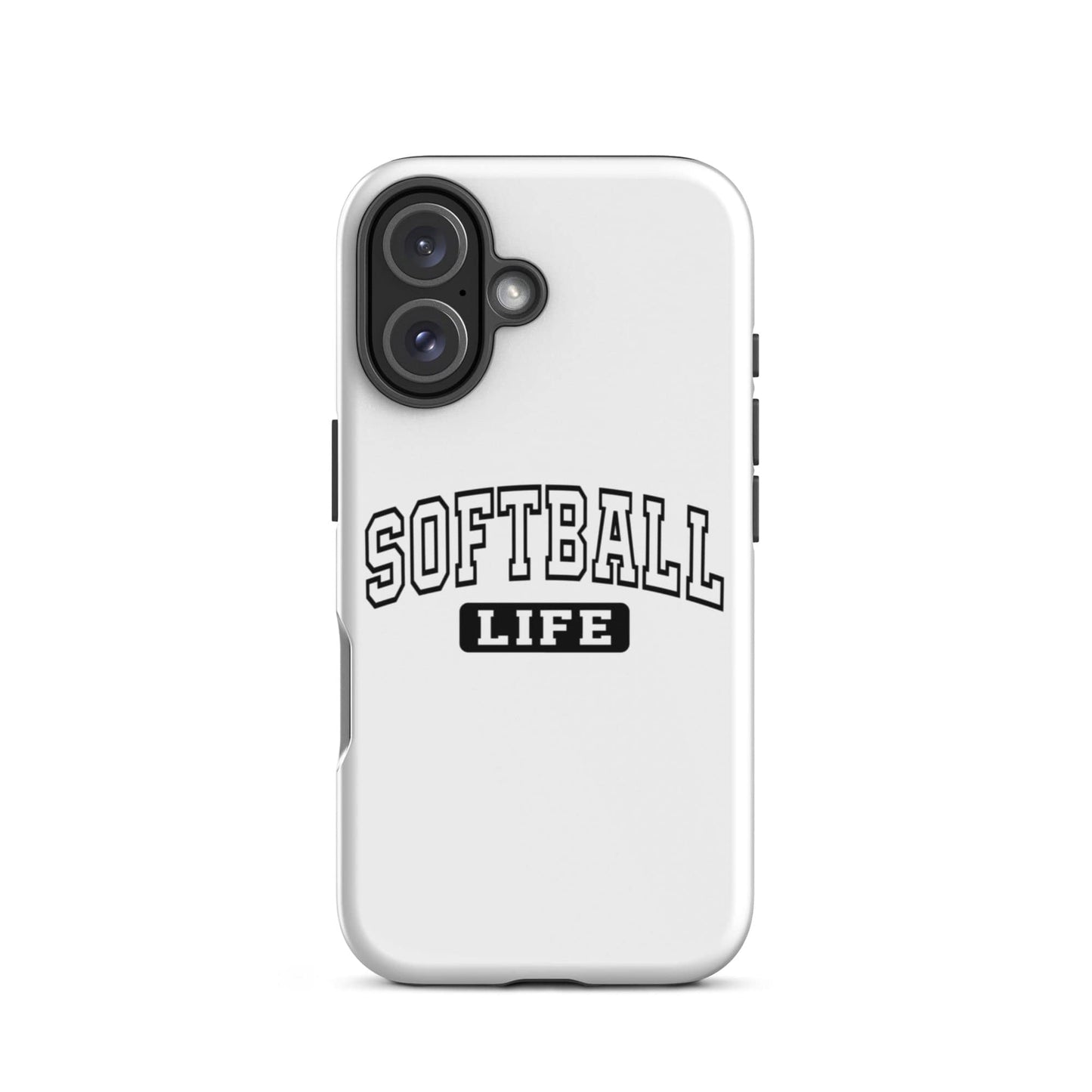 SA Apparel Phone Case iPhone 16 Softball Life - iPhone Tough Case