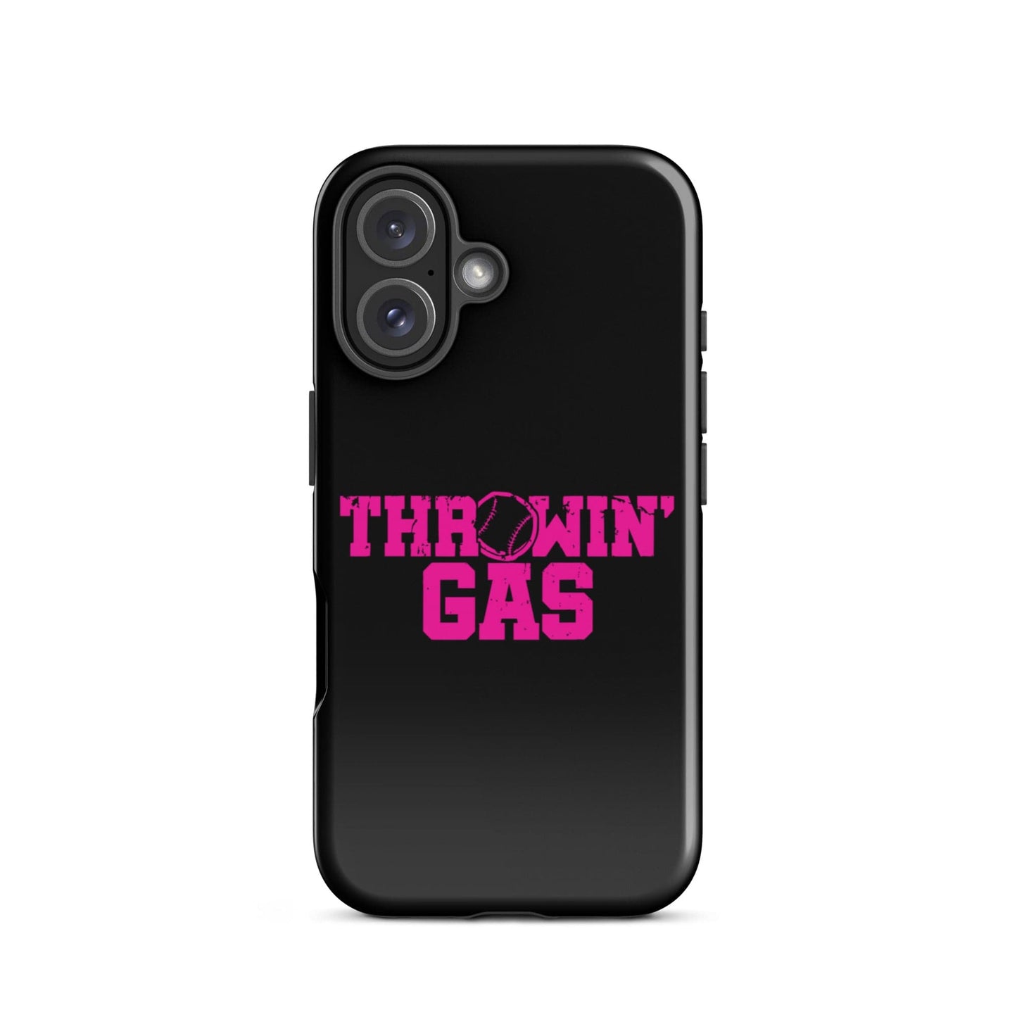 SA Apparel Phone Case iPhone 16 Throwin' Gas Pink - iPhone Tough Case