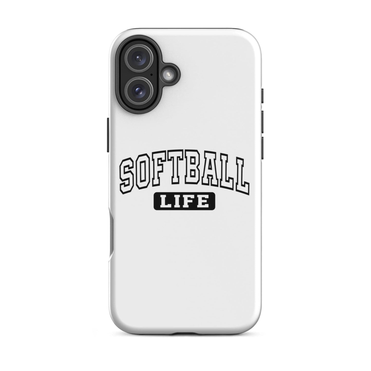 SA Apparel Phone Case iPhone 16 Plus Softball Life - iPhone Tough Case