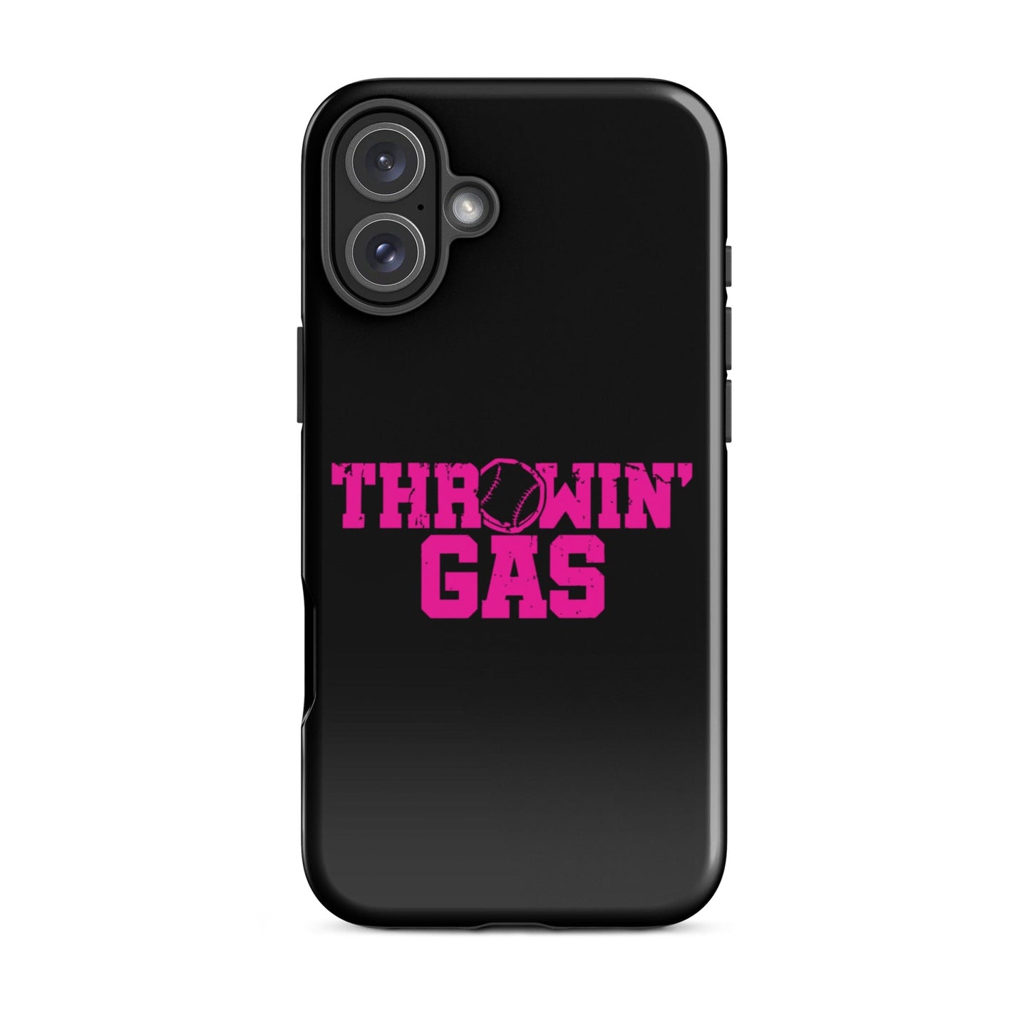 SA Apparel Phone Case iPhone 16 Plus Throwin' Gas Pink - iPhone Tough Case
