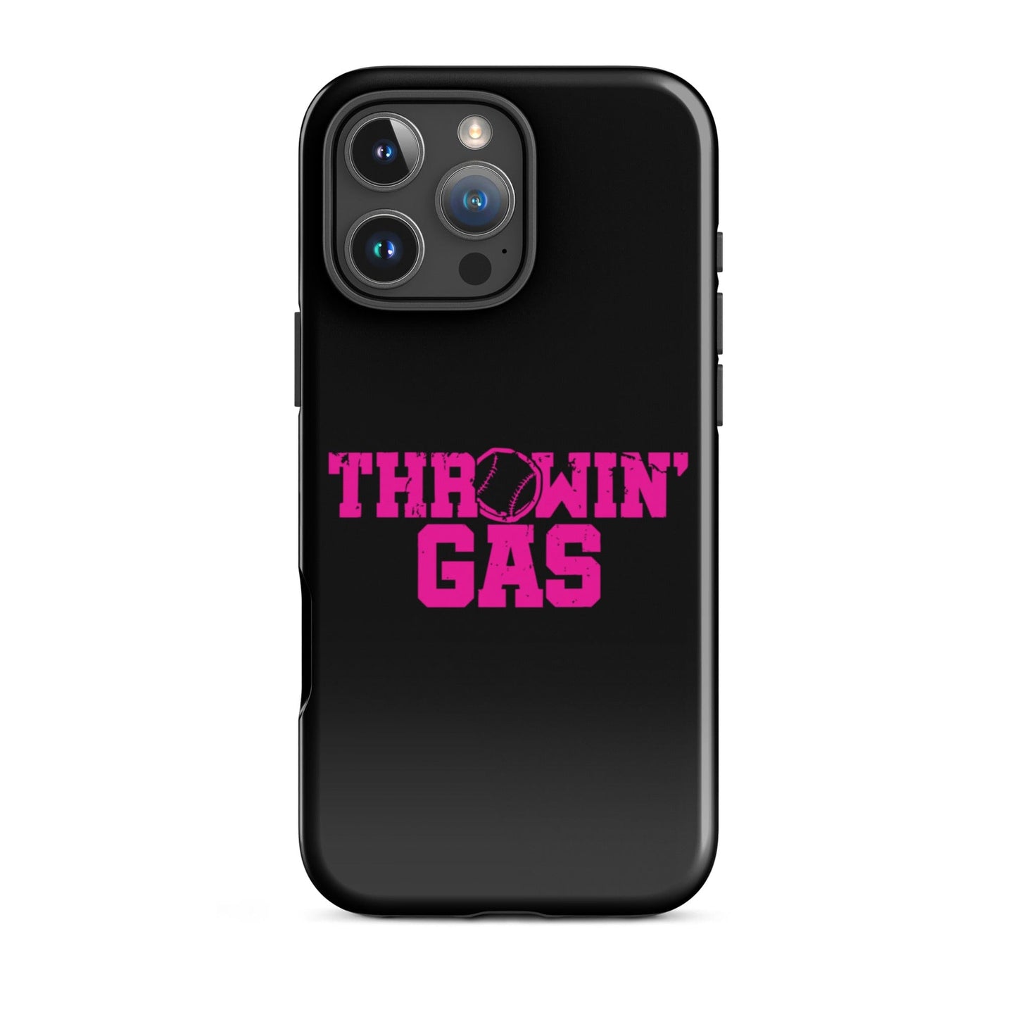 SA Apparel Phone Case iPhone 16 Pro Max Throwin' Gas Pink - iPhone Tough Case