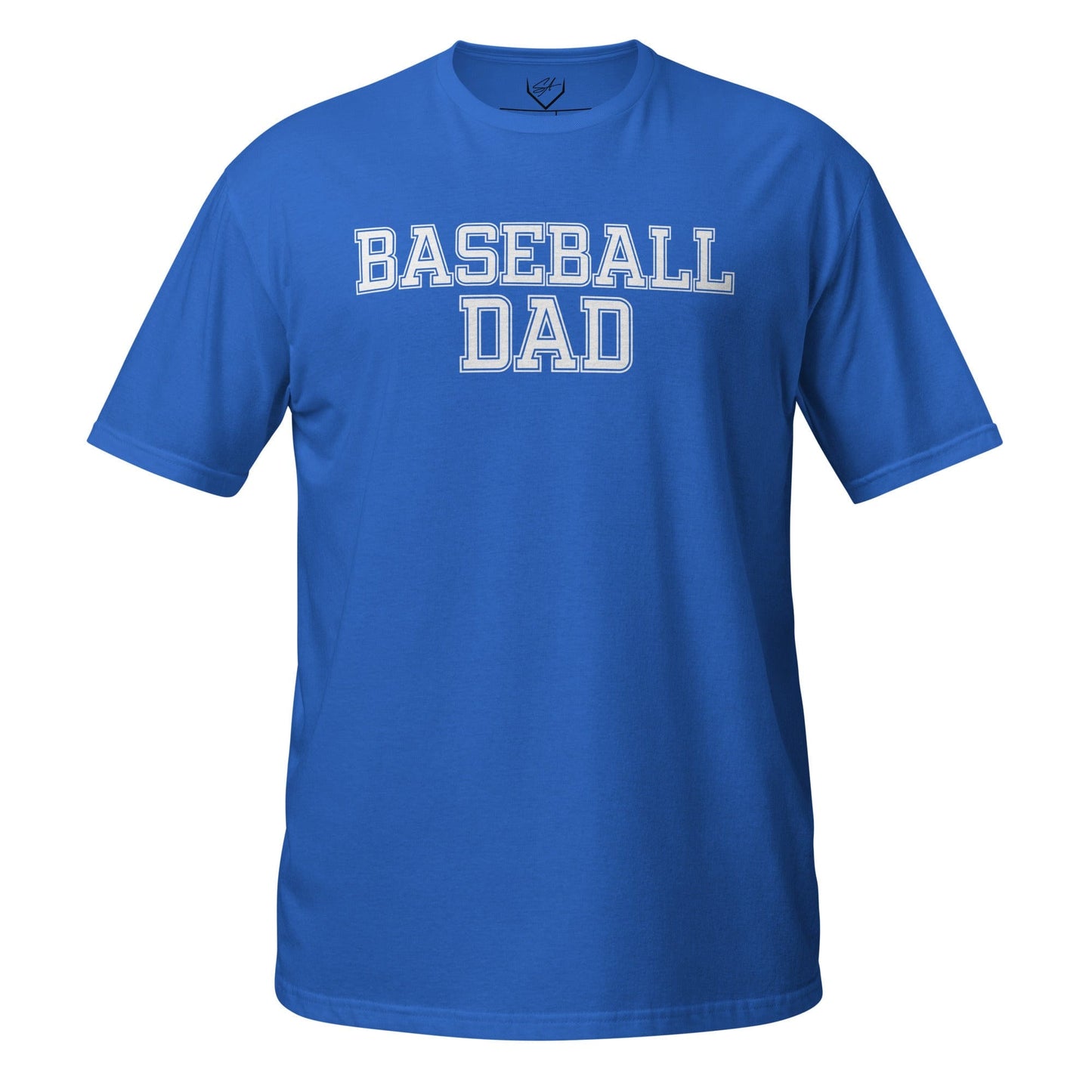 SA Apparel Adult Tee Royal / S / Soft Style/Cotton Baseball Dad - Adult Tee