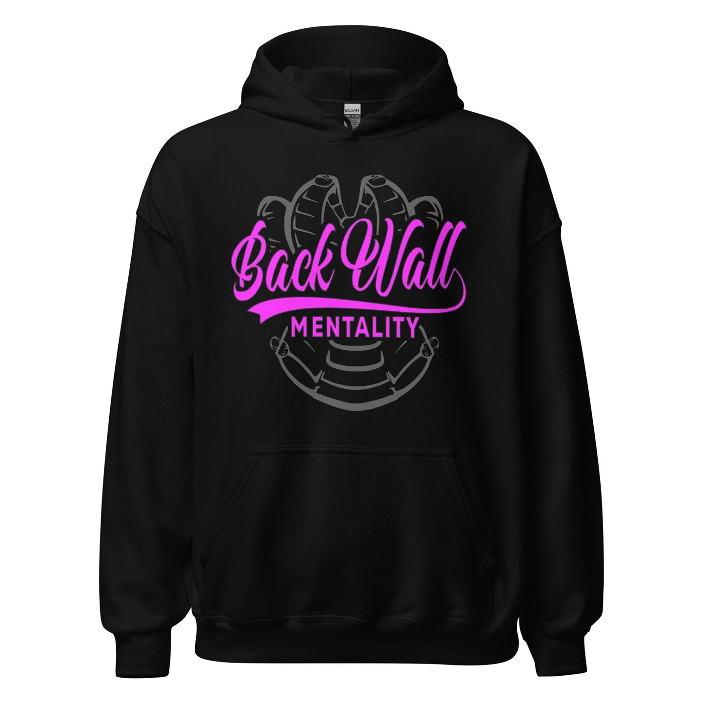 SA Apparel Adult Hoodie Black / S Backwall Mentality Pink - Adult Hoodie