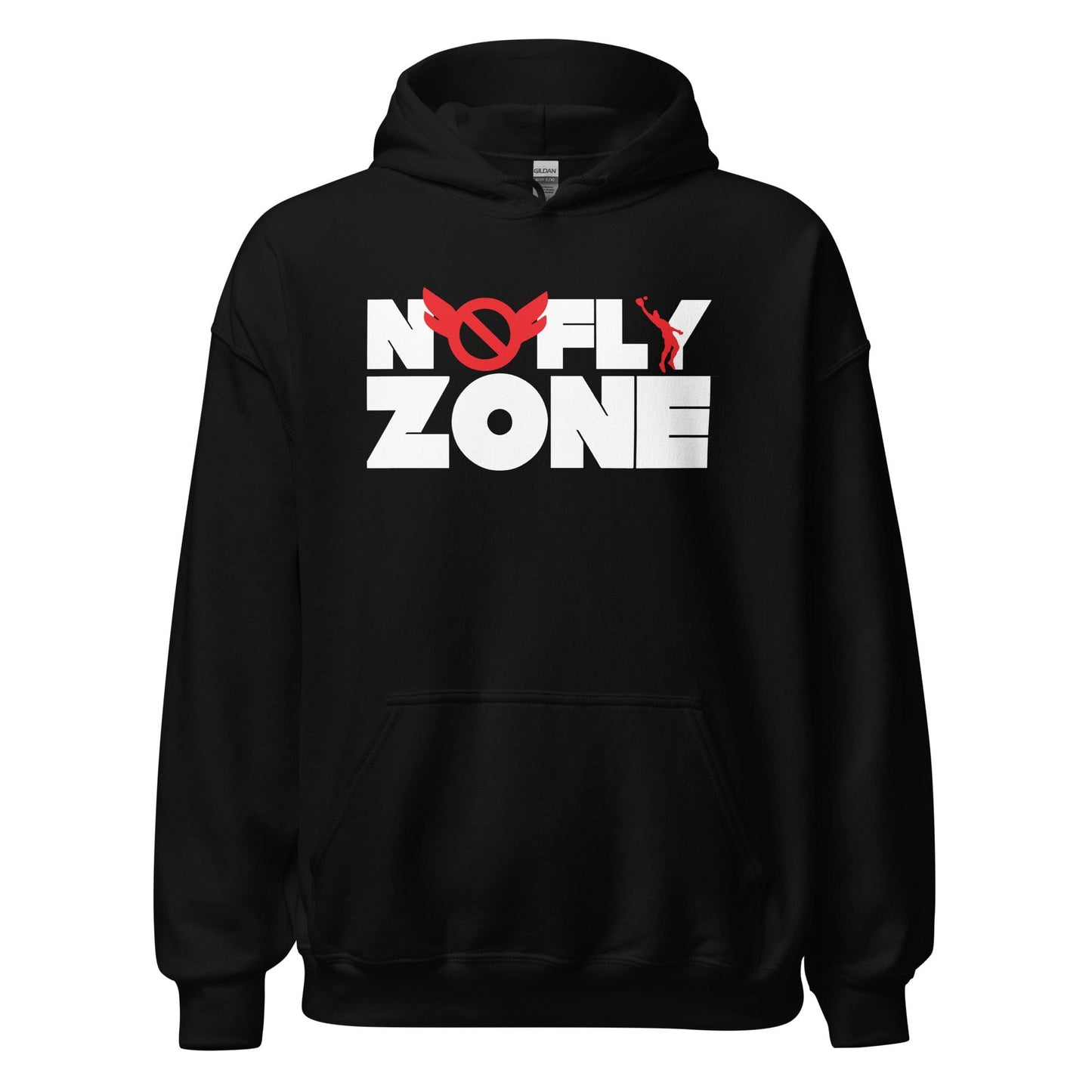 SA Apparel Adult Hoodie Black / S No Fly Zone - Adult Hoodie