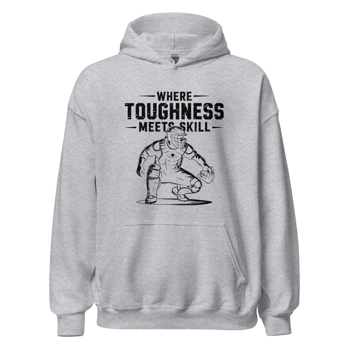 SA Apparel Sport Grey / S Where Toughness Meets Skill - Adult Hoodie