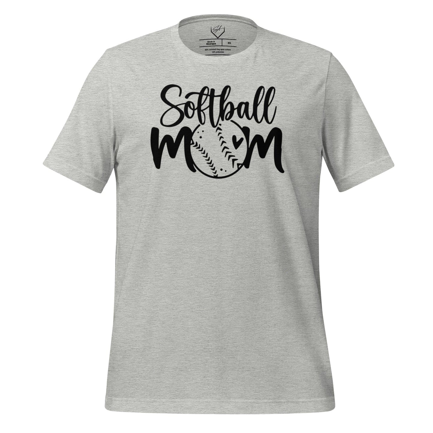 SA Apparel Sport Grey / S Softball Mom - Adult Tee