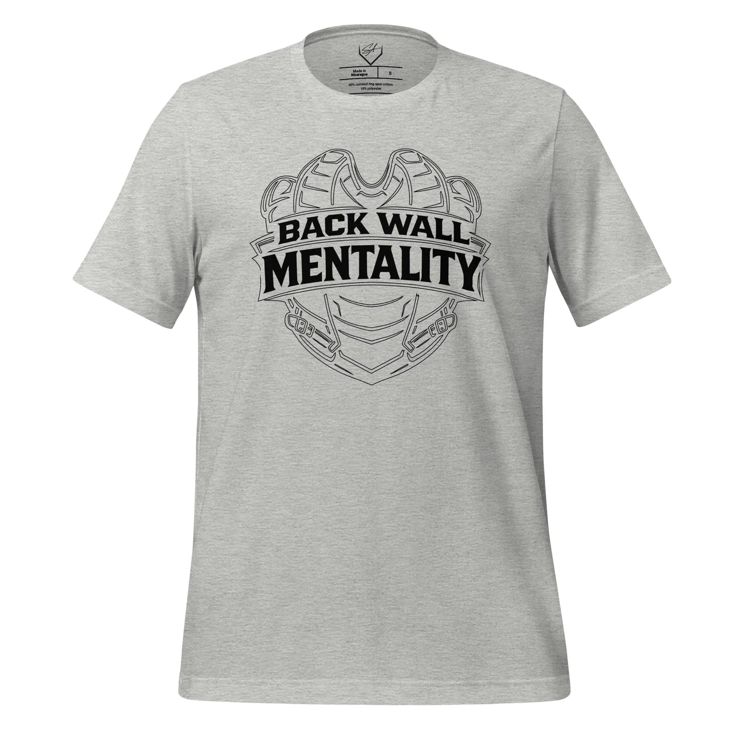 SA Apparel Adult Tee Light Grey / S / Soft Style/Cotton Backwall Mentality - Adult Tee