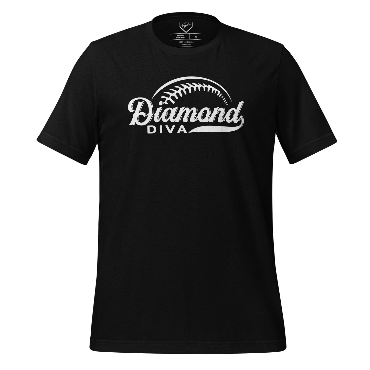 SA Apparel Black / S Diamond Diva - Adult Tee