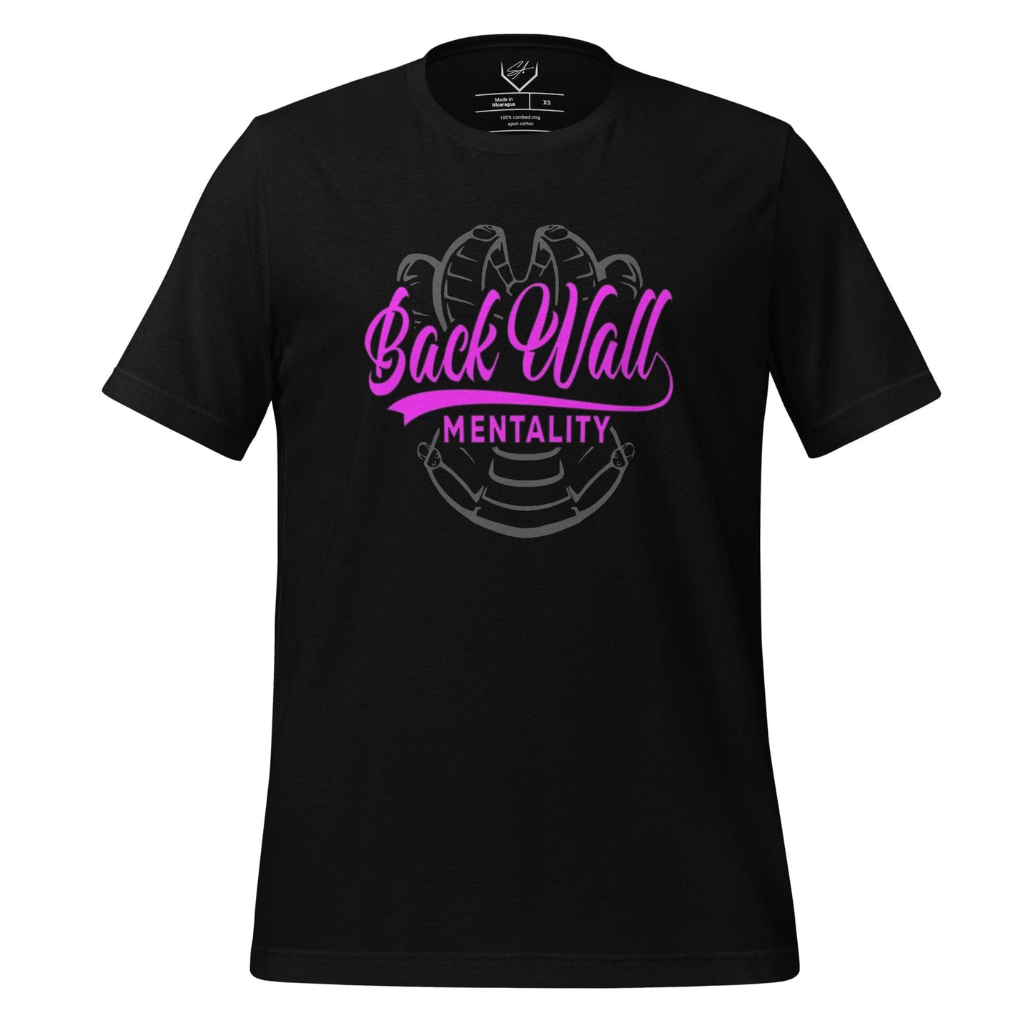 SA Apparel Adult Tee Black / S Backwall Mentality Pink - Adult Tee
