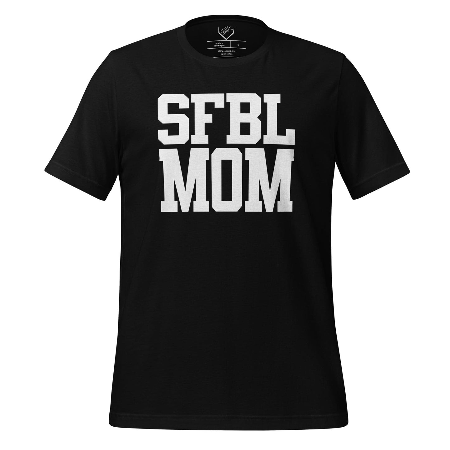 SA Apparel T-Shirt Black / S SFBL Mom - Adult Tee