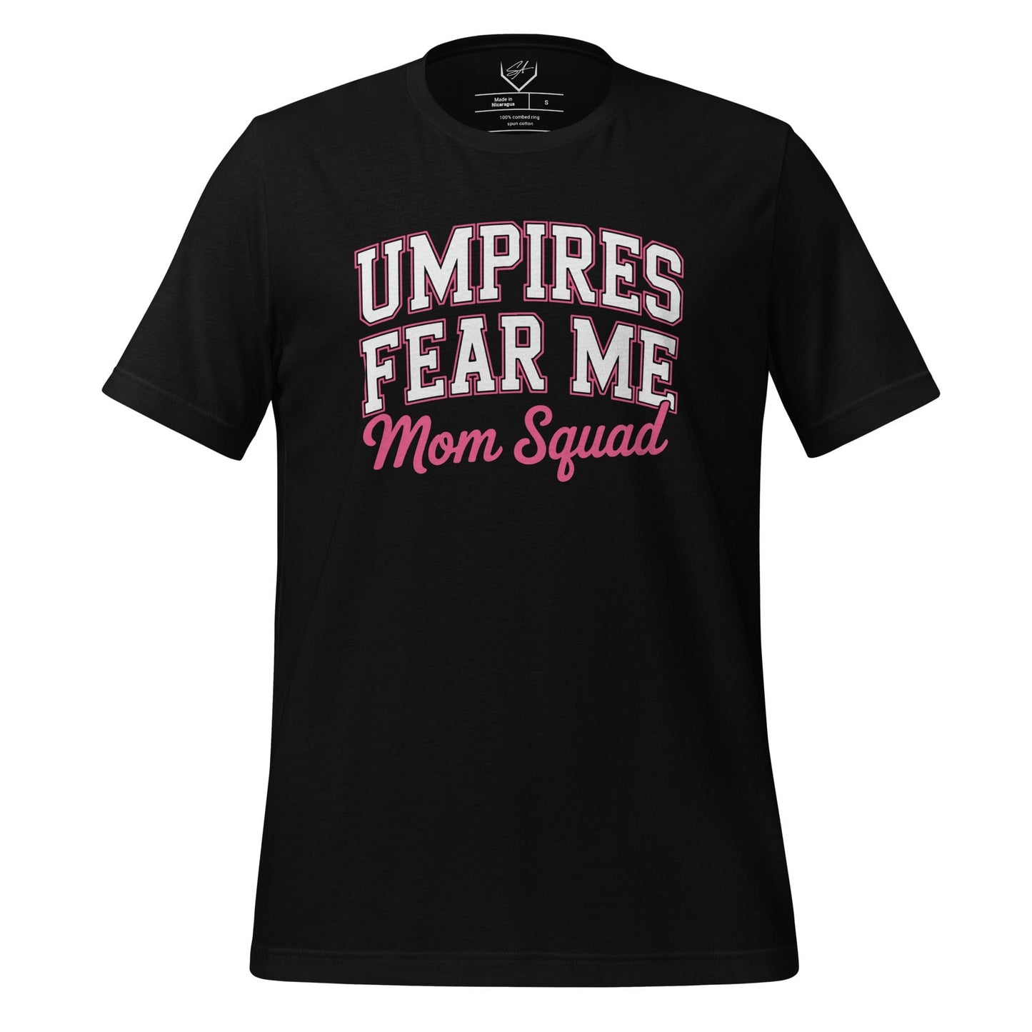 SA Apparel Adult Tee Black / S Umpires Fear Me Mom Squad - Adult Tee