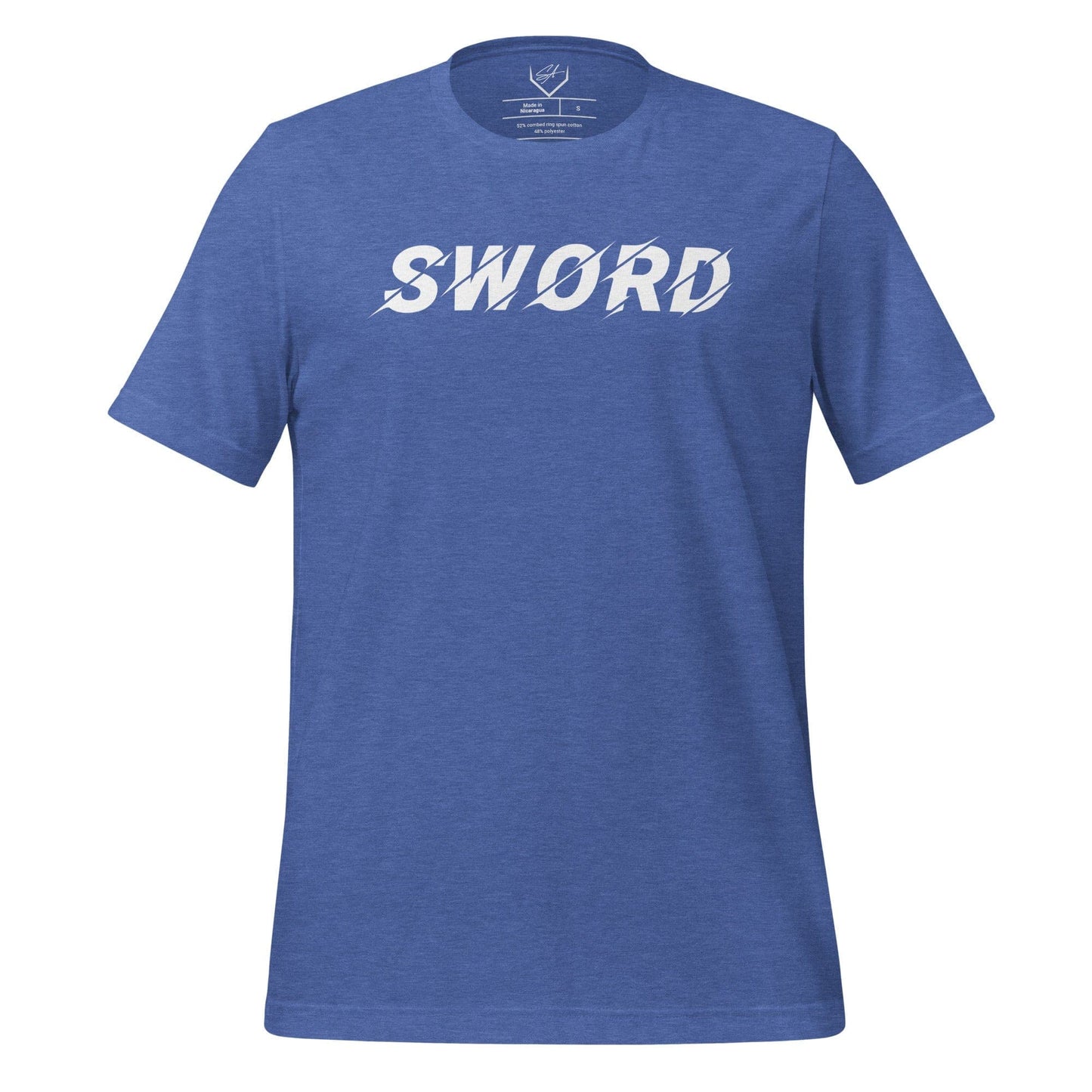 SA Apparel Heather True Royal / S Sword - Adult Tee