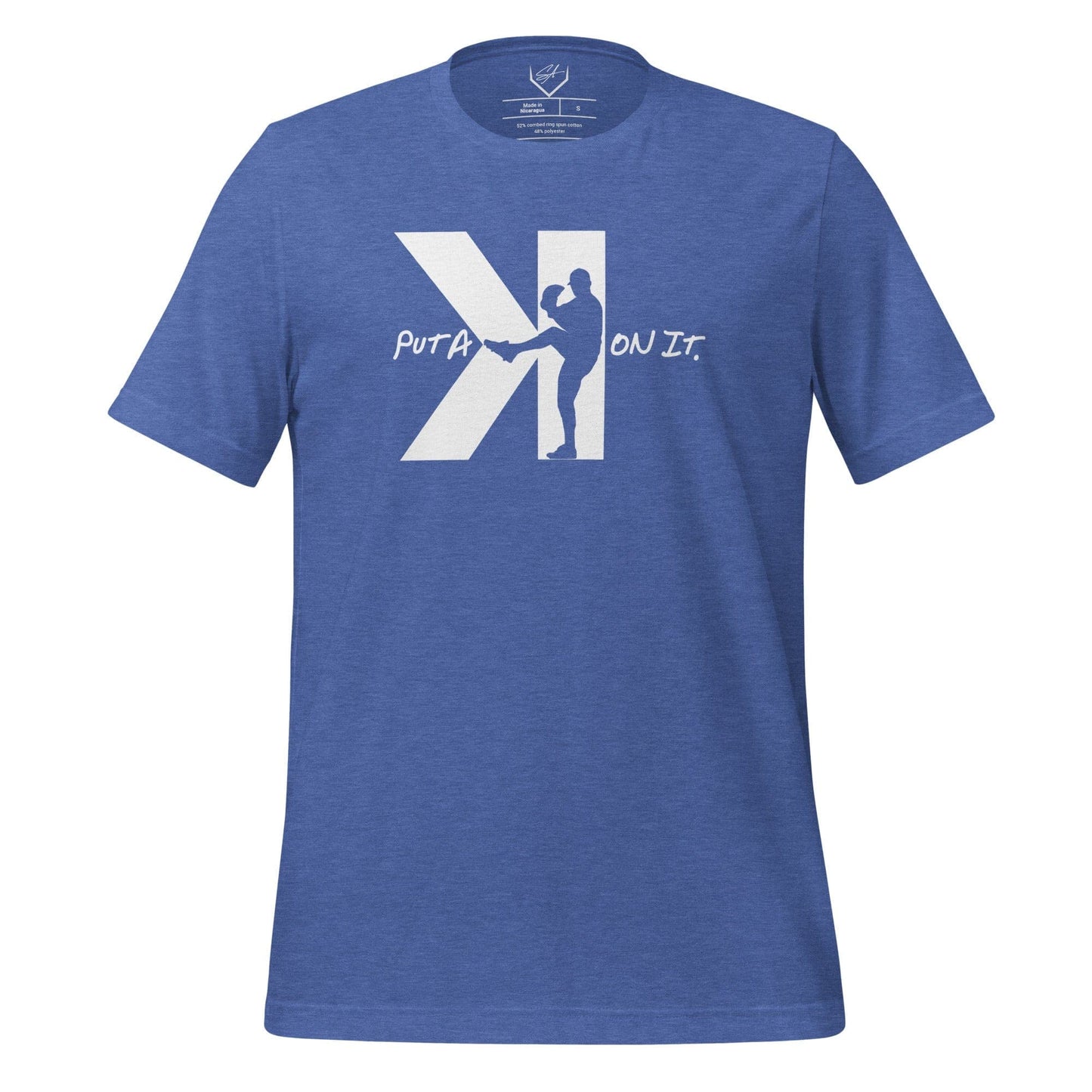 SA Apparel Heather True Royal / S Put A K On It - Adult Tee