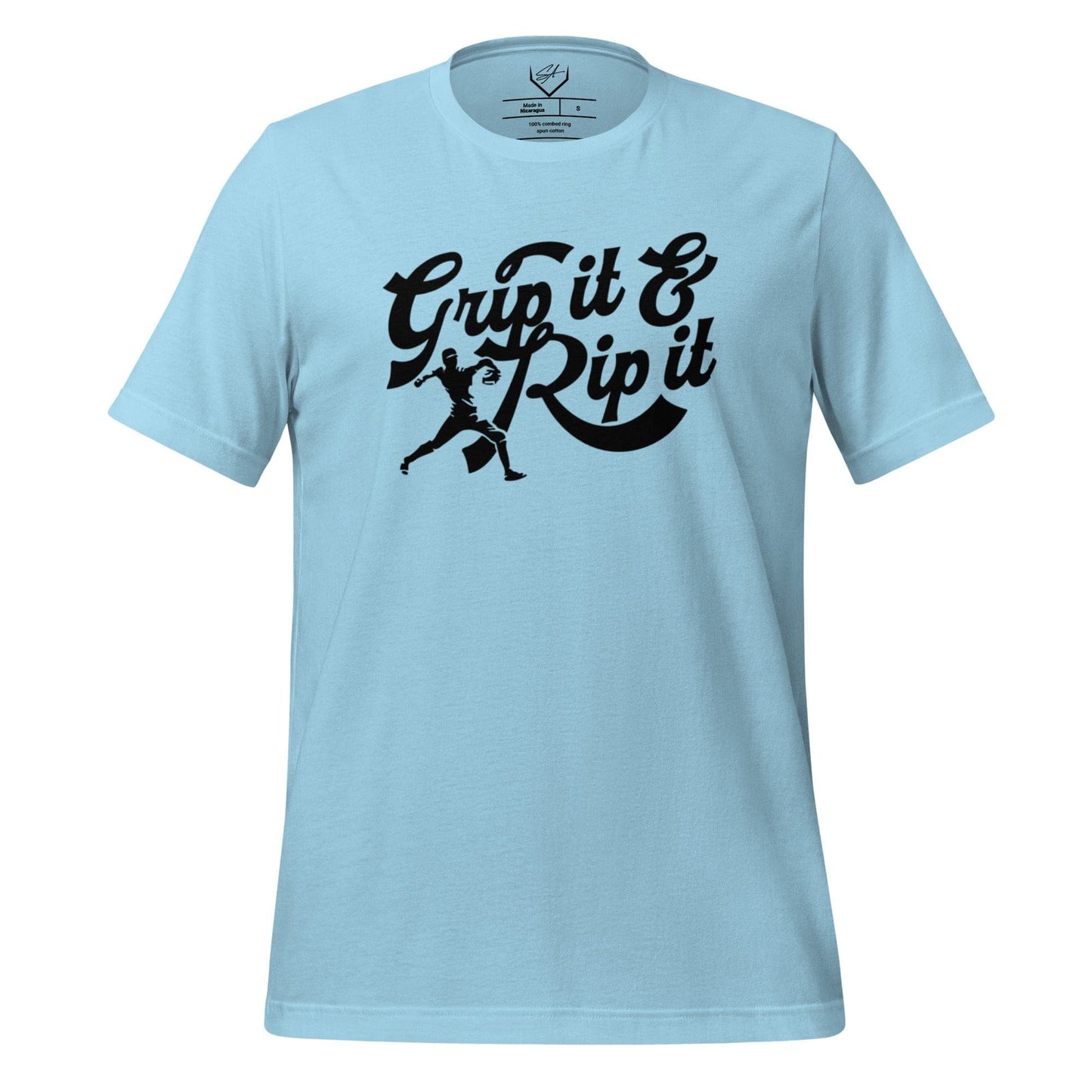 SA Apparel Light Blue / S Grip It And Rip It - Adult Tee