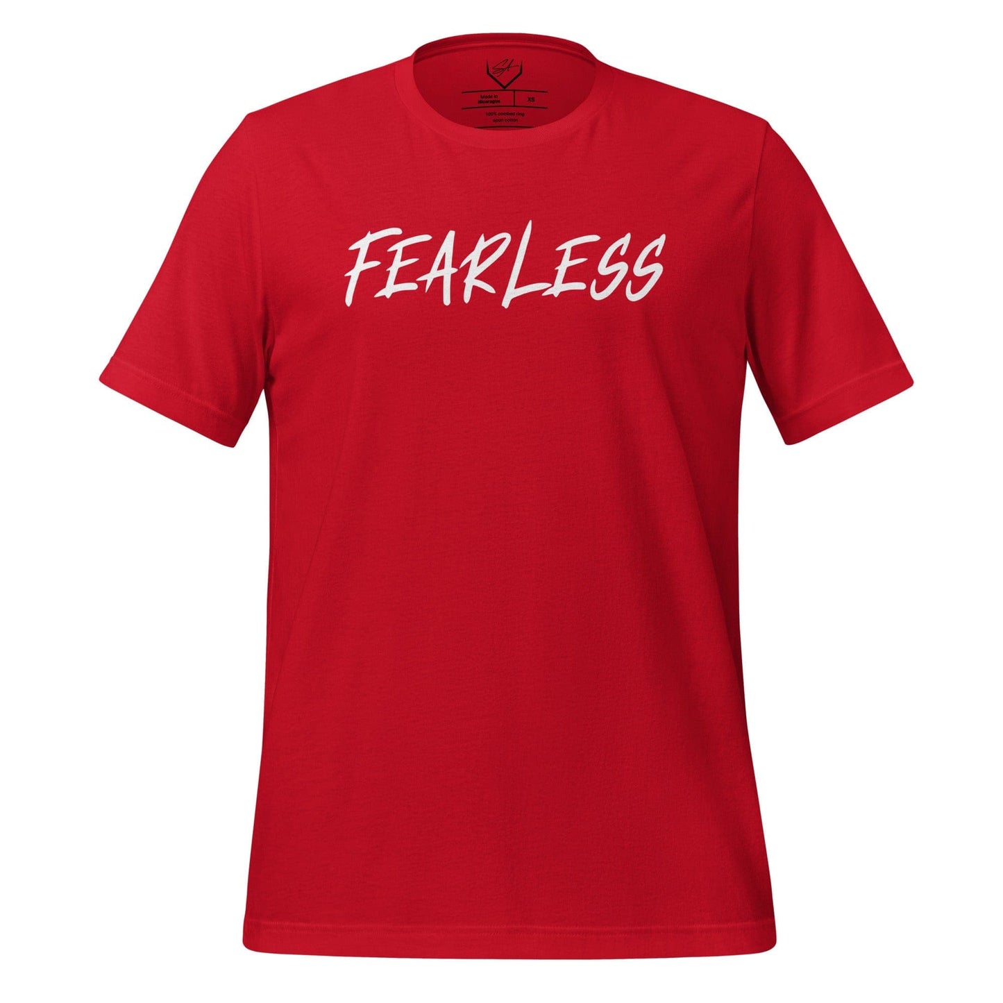 SA Apparel Red / S Fearless - Adult Tee