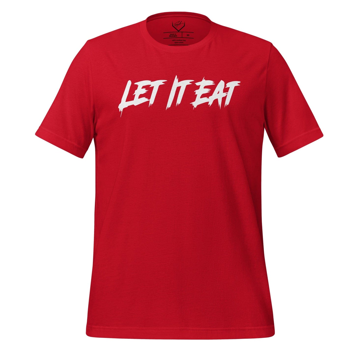 SA Apparel Red / S Let it Eat - Adult Tee
