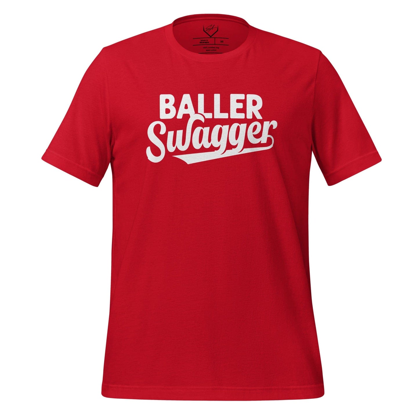 SA Apparel Adult Tee Red / S Baller Swagger - Adult Tee