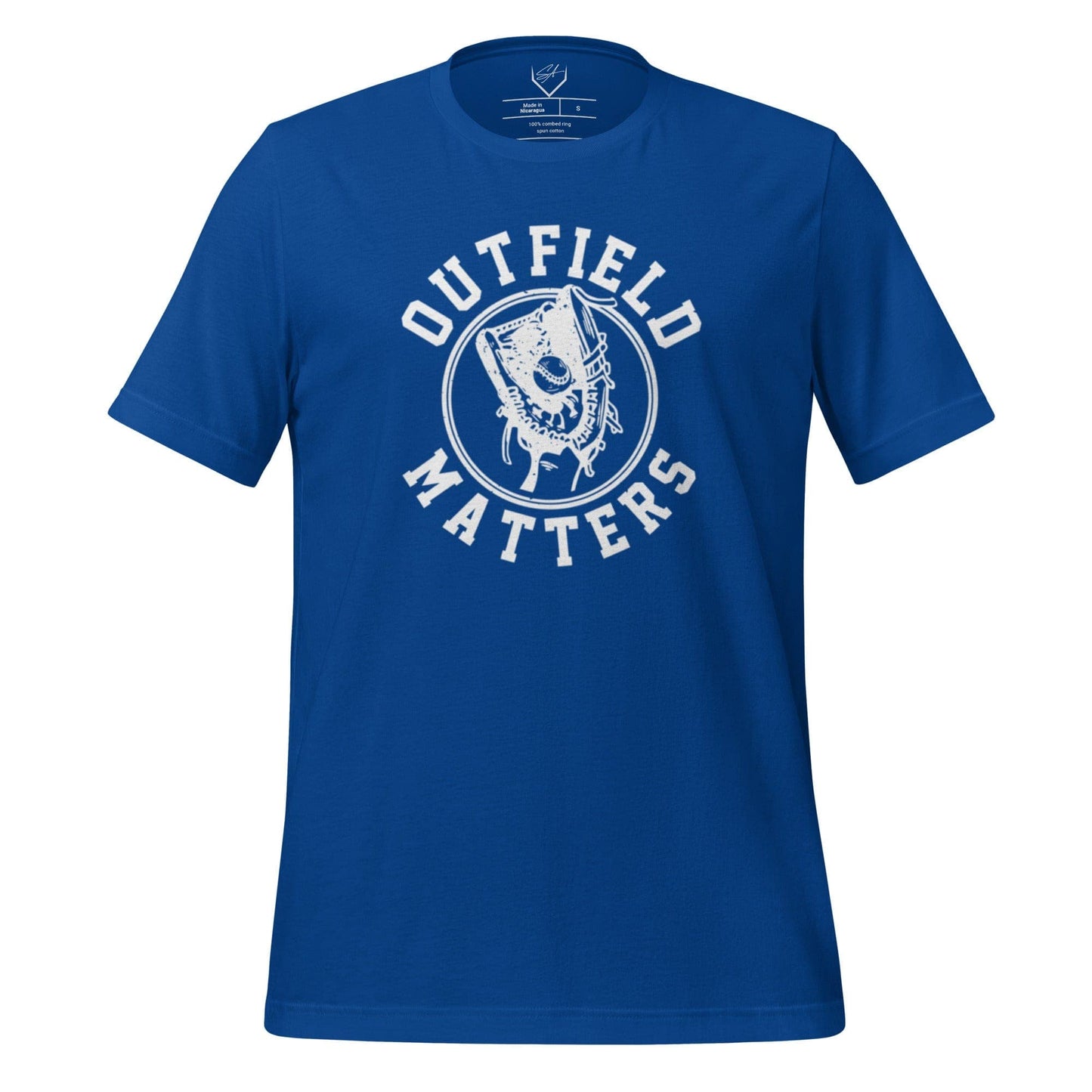 SA Apparel True Royal / S Outfield Matters - Adult Tee