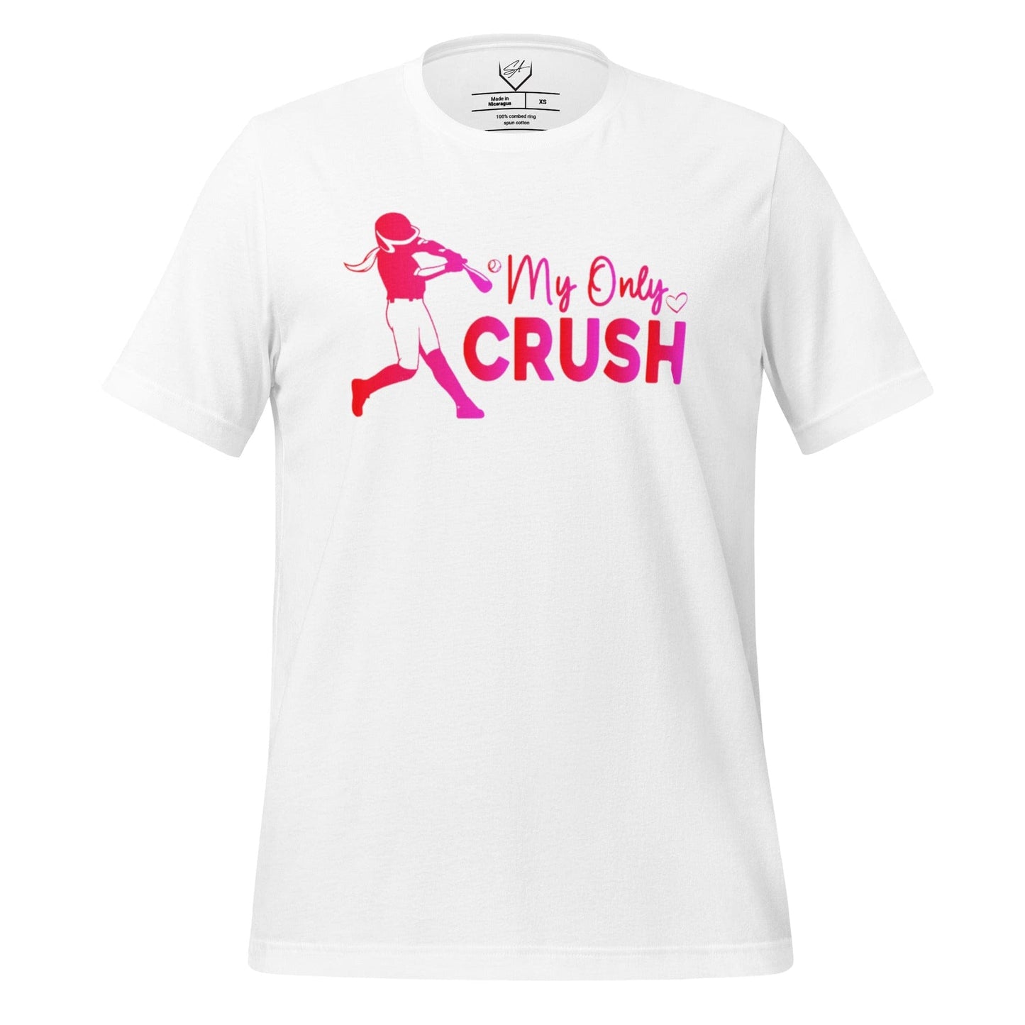 SA Apparel White / S My Only Crush - Adult Tee
