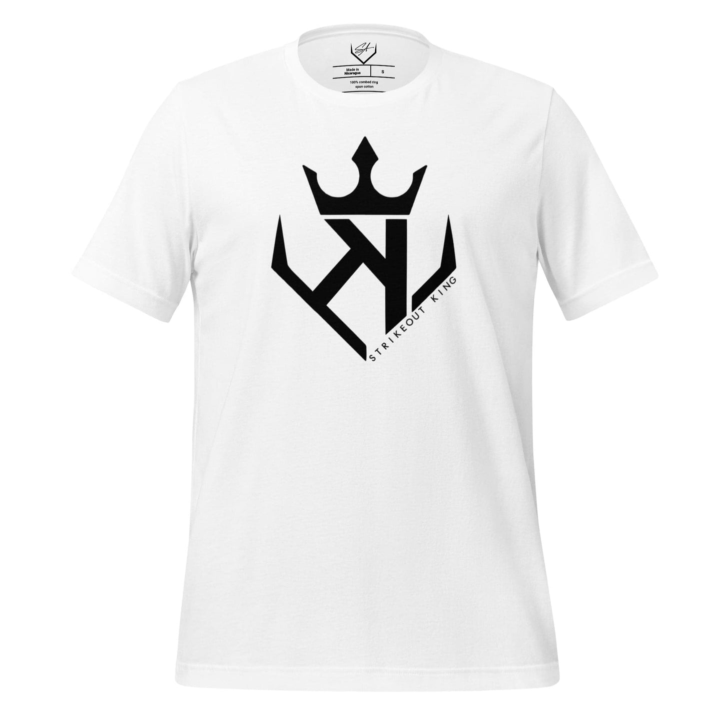 SA Apparel White / S Strikeout King - Adult Tee
