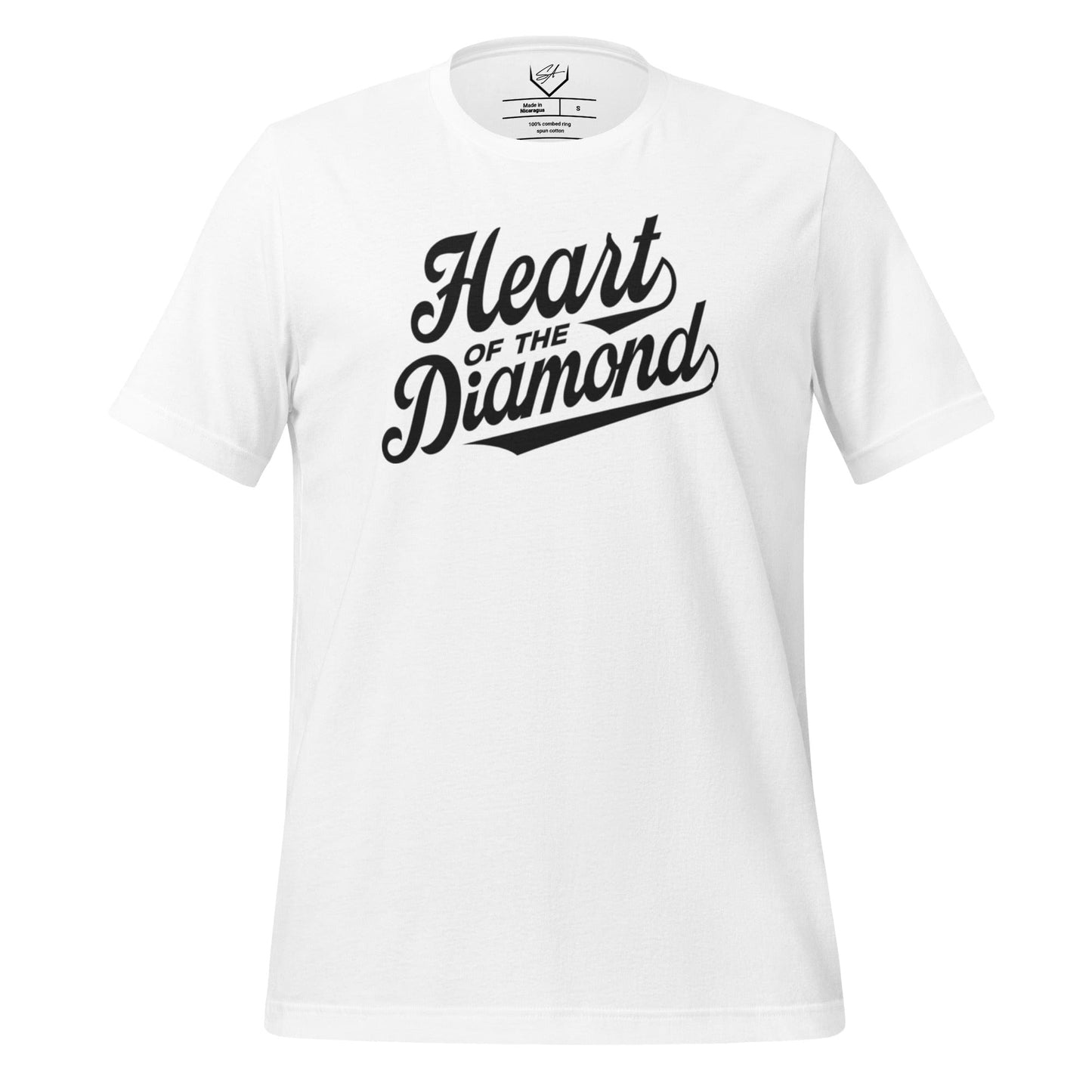 SA Apparel Adult Tee White / S / Soft Style/Cotton Heart Of The Diamond - Adult Tee