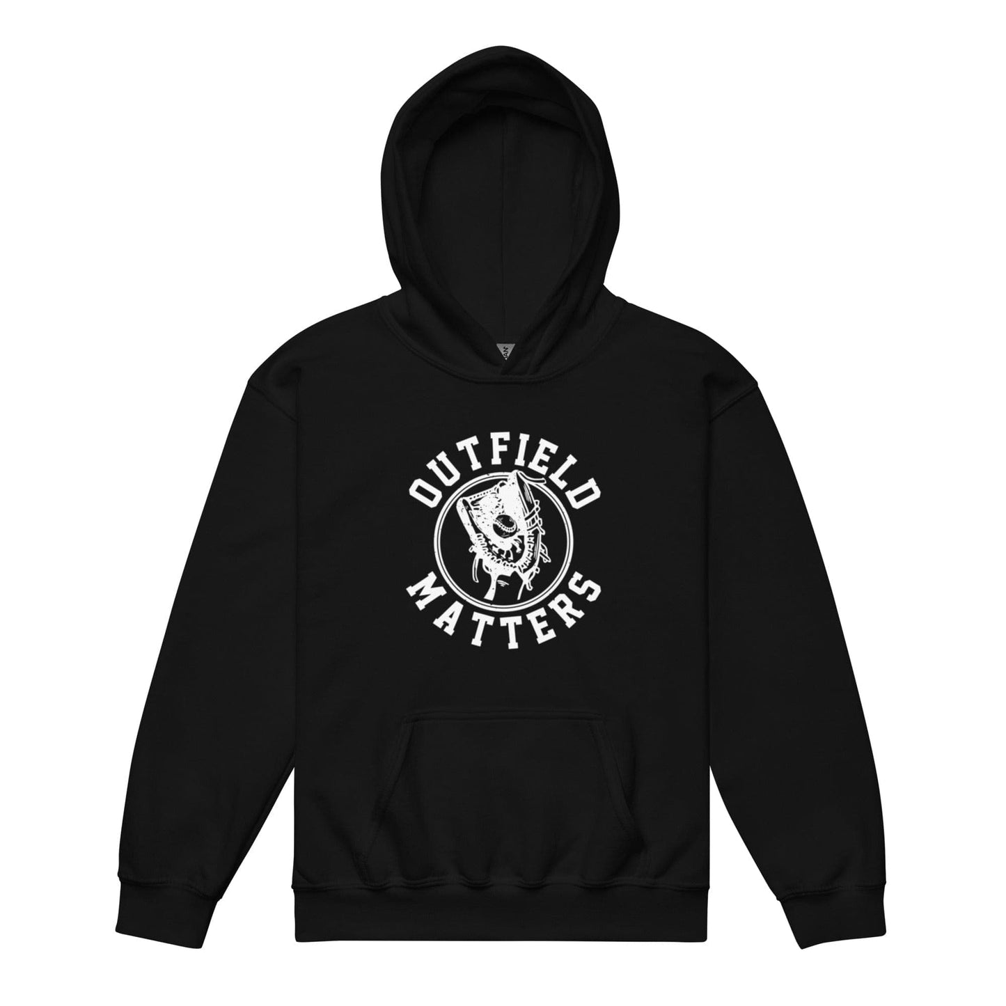 SA Apparel Black / S Outfield Matters - Youth Hoodie