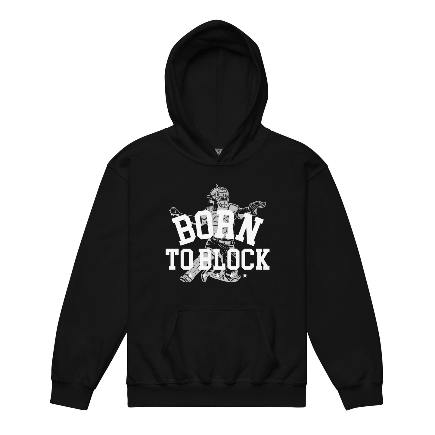 SA Apparel Black / S Born To Block - Youth Hoodie