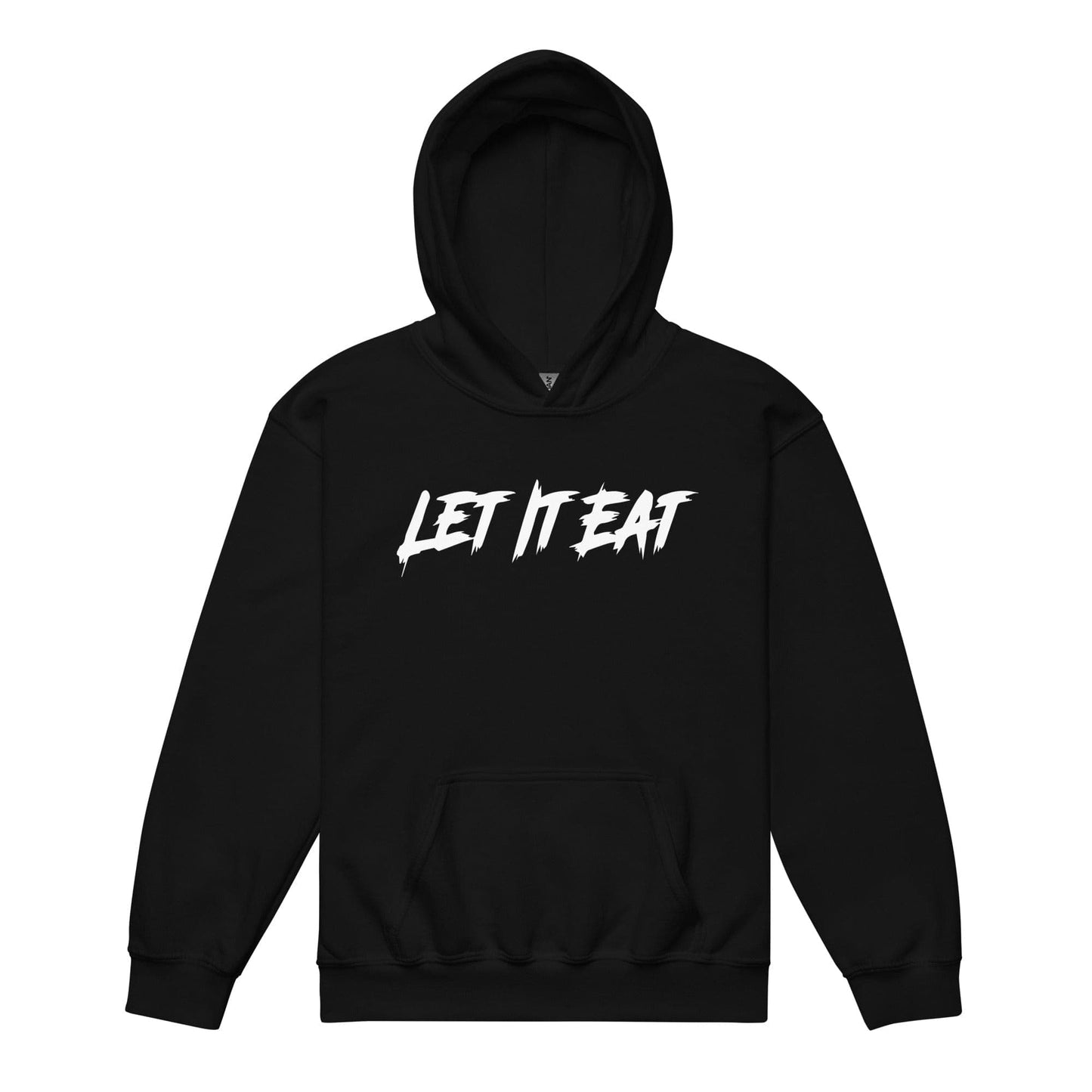 SA Apparel Black / S Let it Eat - Youth Hoodie