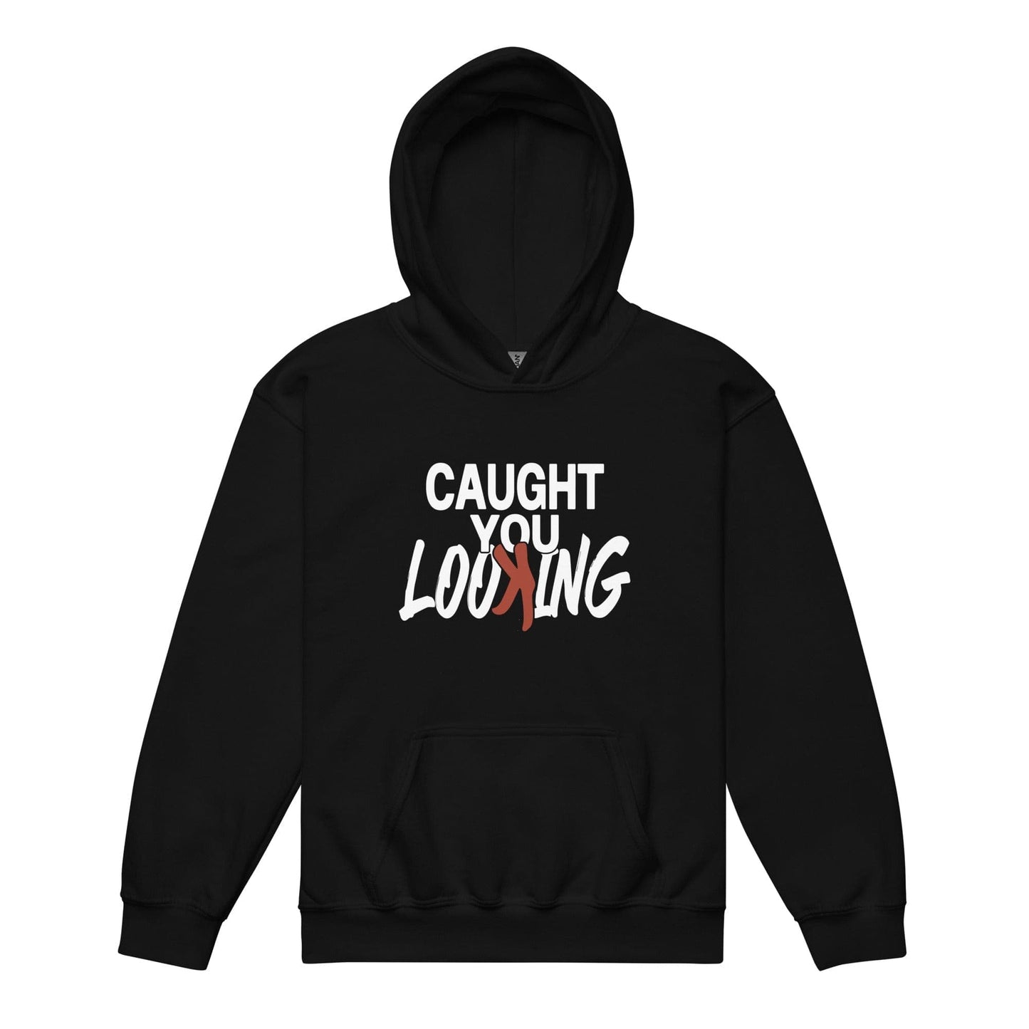 SA Apparel Black / S Caught You Looking - Youth Hoodie