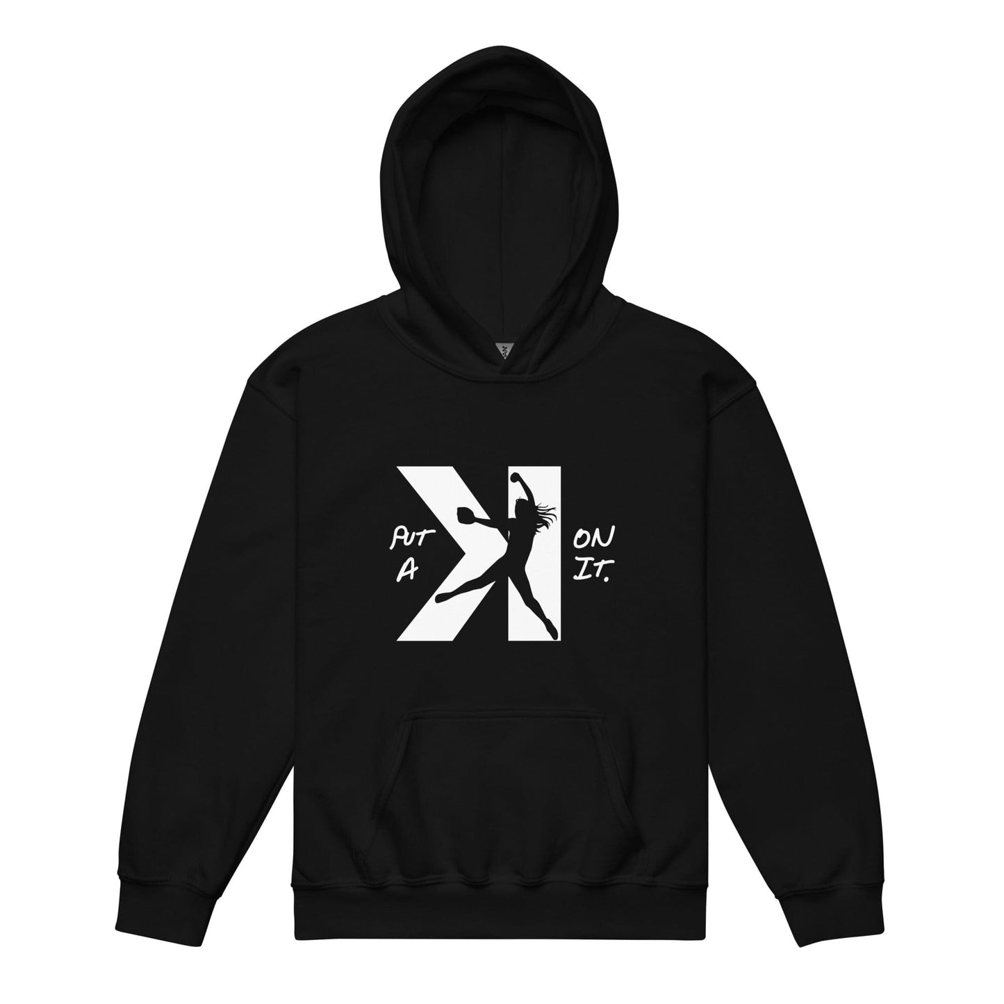 SA Apparel Youth Hoodie Black / S Put A K On It Softball - Youth Hoodie